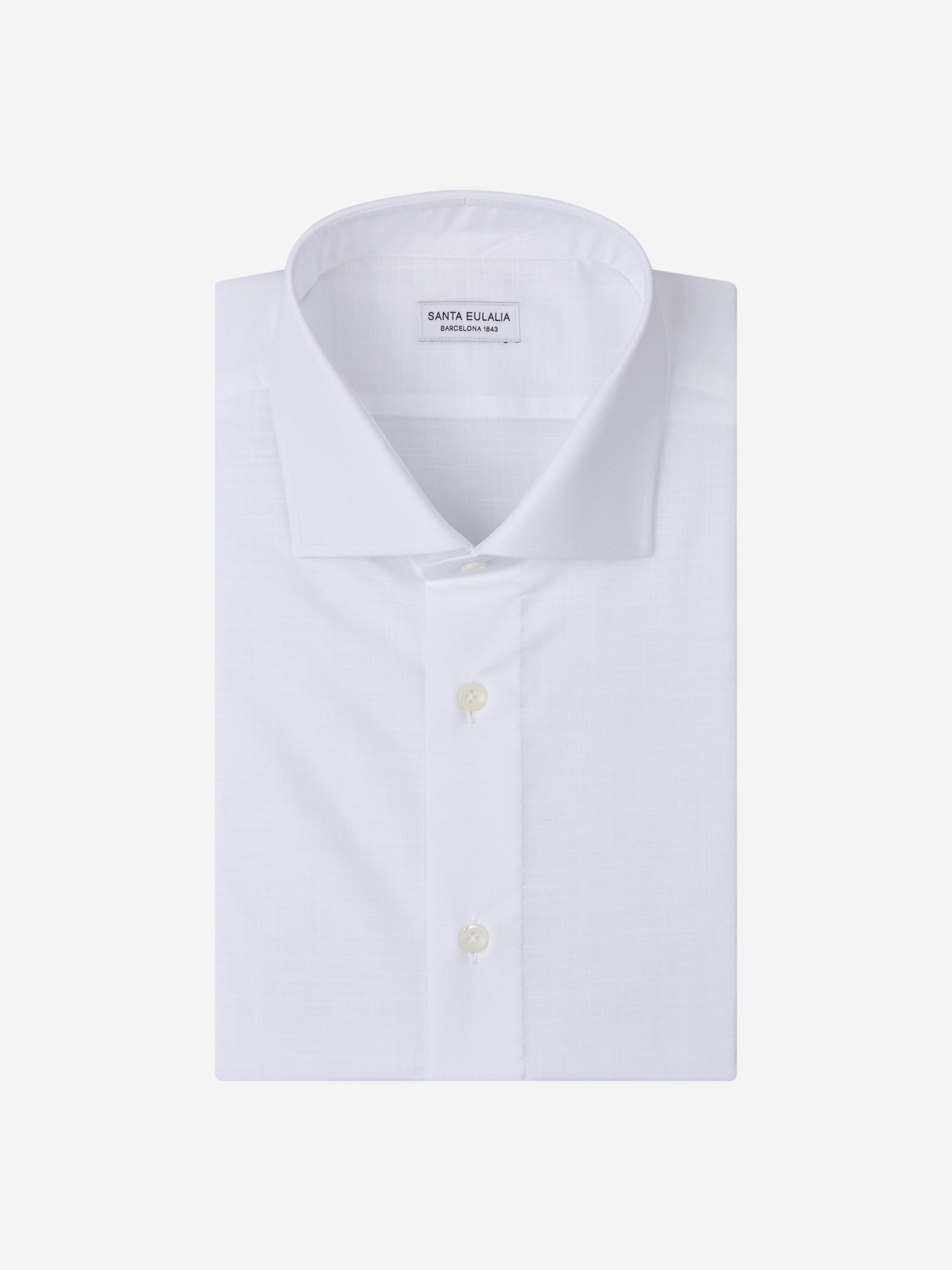 Santa Eulalia Camisa Fil a Fil color Blanco sku 401-002877 01 - Foto 1