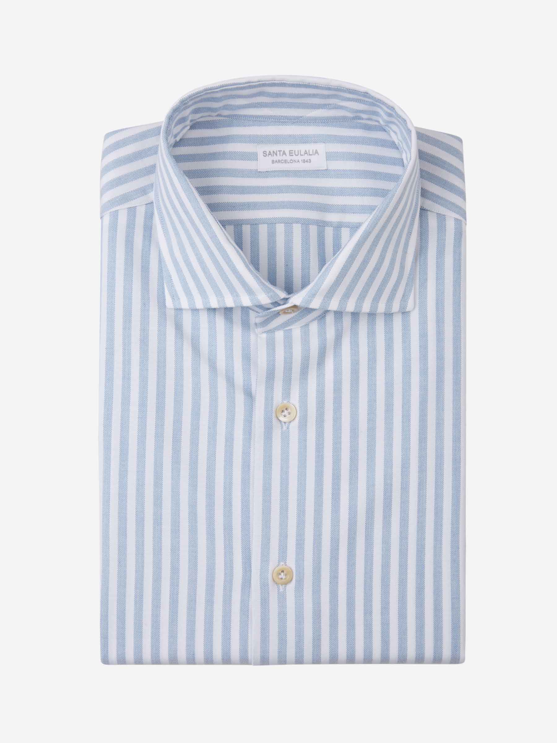 Santa Eulalia Camisa Formal Rayas color Azul Cielo sku 401-002914 02 - Foto 1