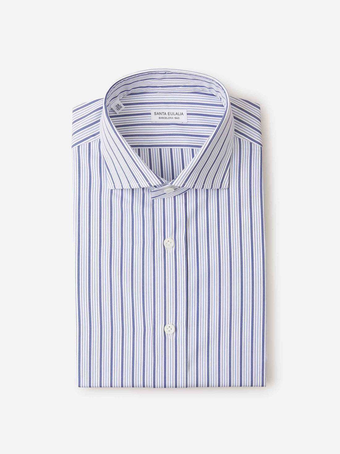 Santa Eulalia Camisa Motivo Rayas color Azul Cobalto sku 401-002953 01 - Foto 1