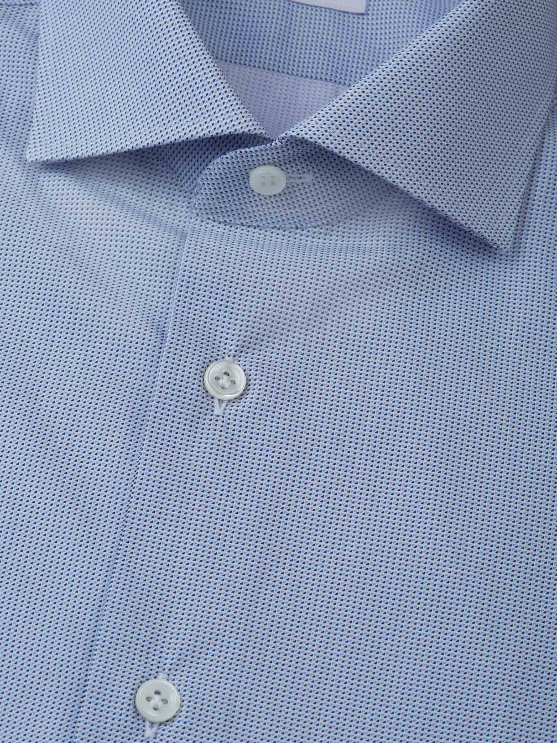 Santa Eulalia Camisa Motivo Geométrico color Azul Cielo sku 401-002962 01 - Foto 2