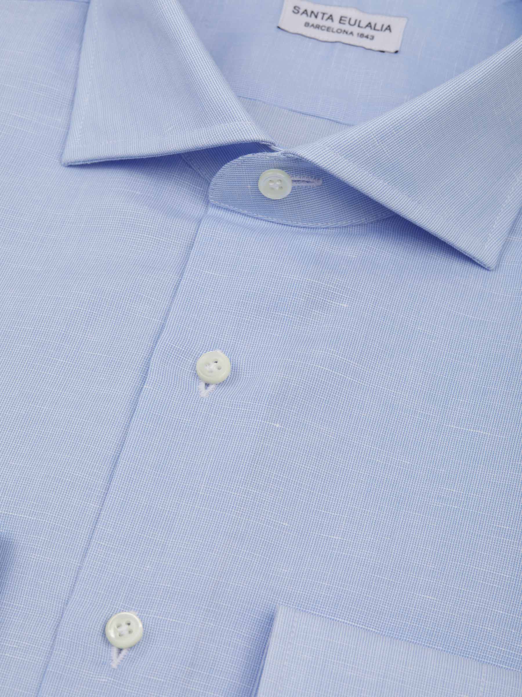 Santa Eulalia Camisa Lisa color Blanco sku 401-003001 02 - Foto 4
