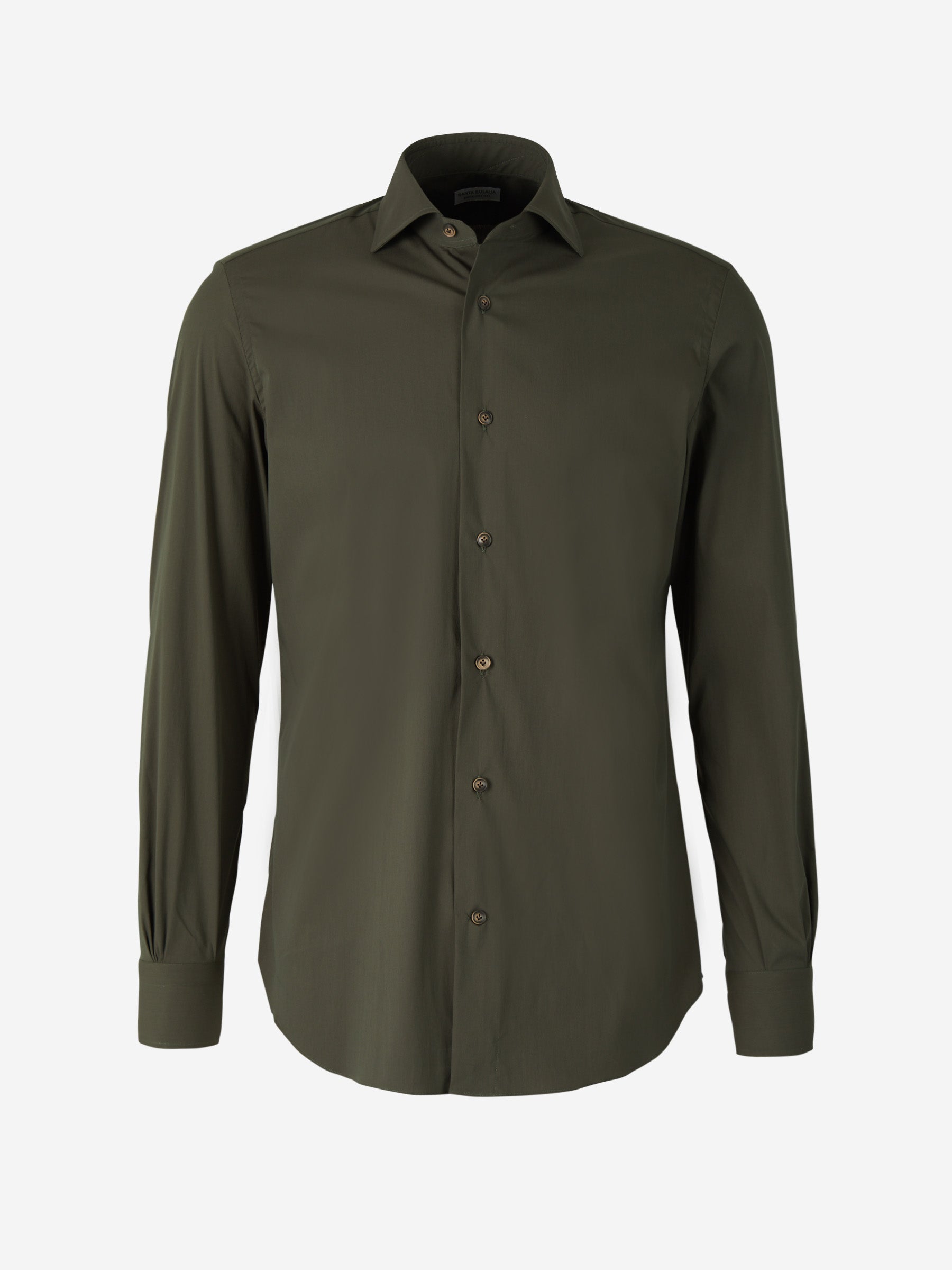 Santa Eulalia Camisa Punto Algodón color Verde Militar sku 401-003027 01 - Foto 1