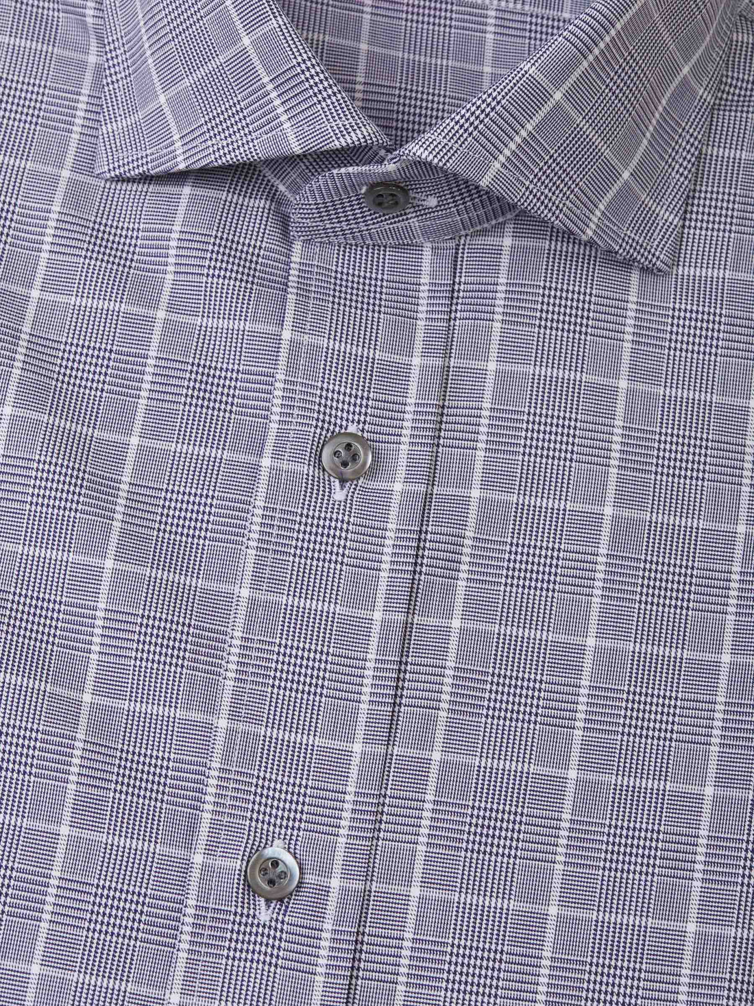 Santa Eulalia Camisa Motivo Cuadros color Negro sku 401-003030 01 - Foto 2