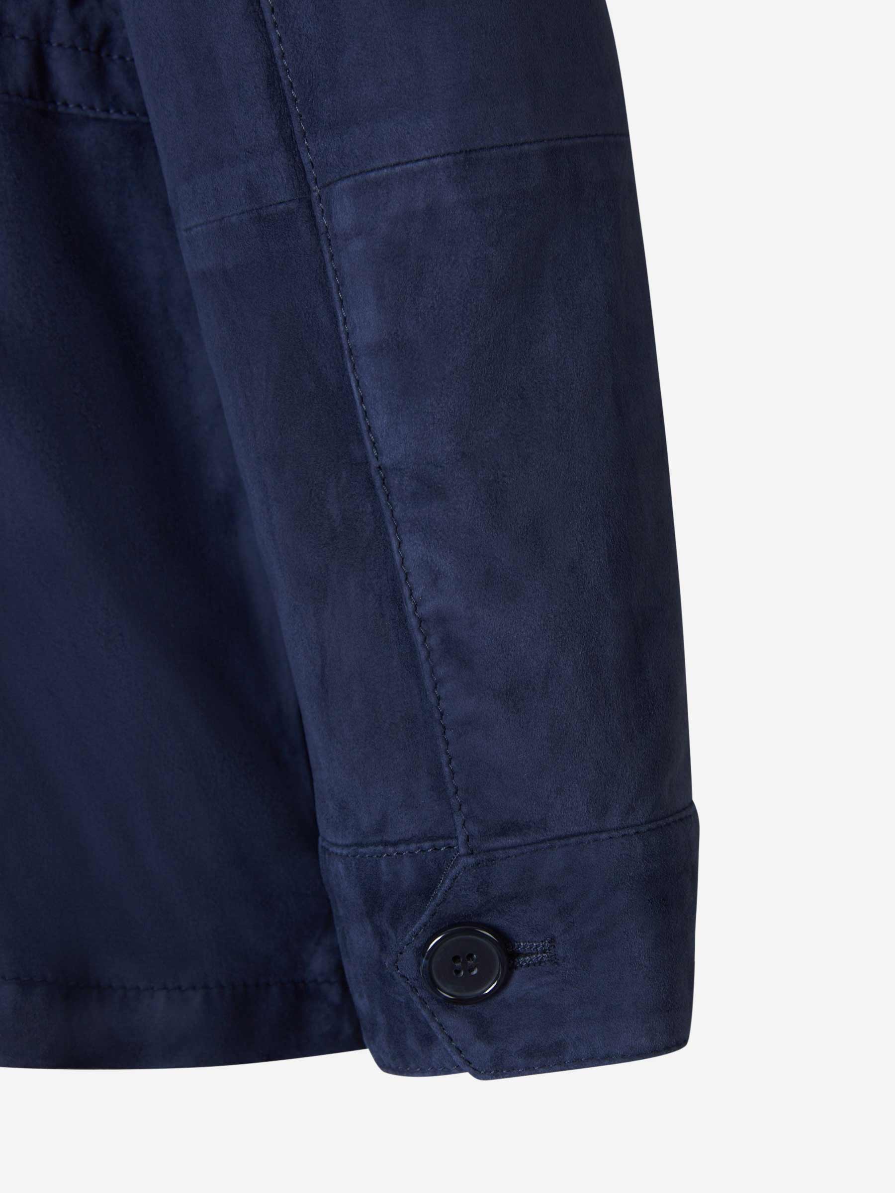 Santa Eulalia Cazadora Piel color Azul Cobalto sku 501-000234 01 - Foto 6