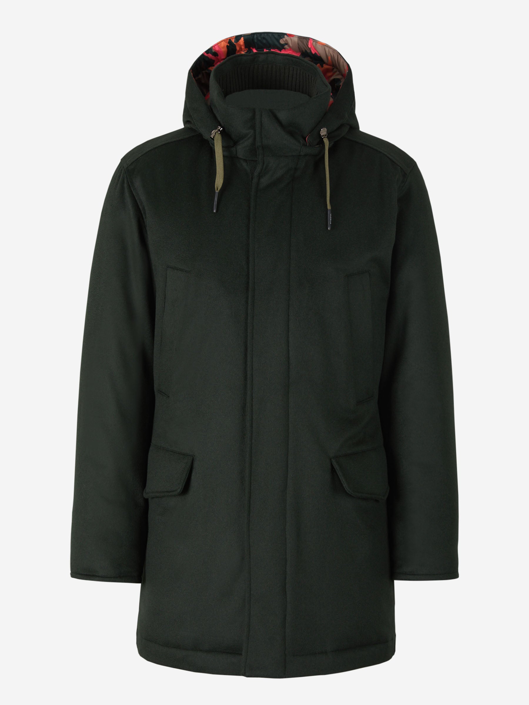 Kired Abrigo Capucha Camuflaje color Verde Oscuro sku 502-001437 01 - Foto 1
