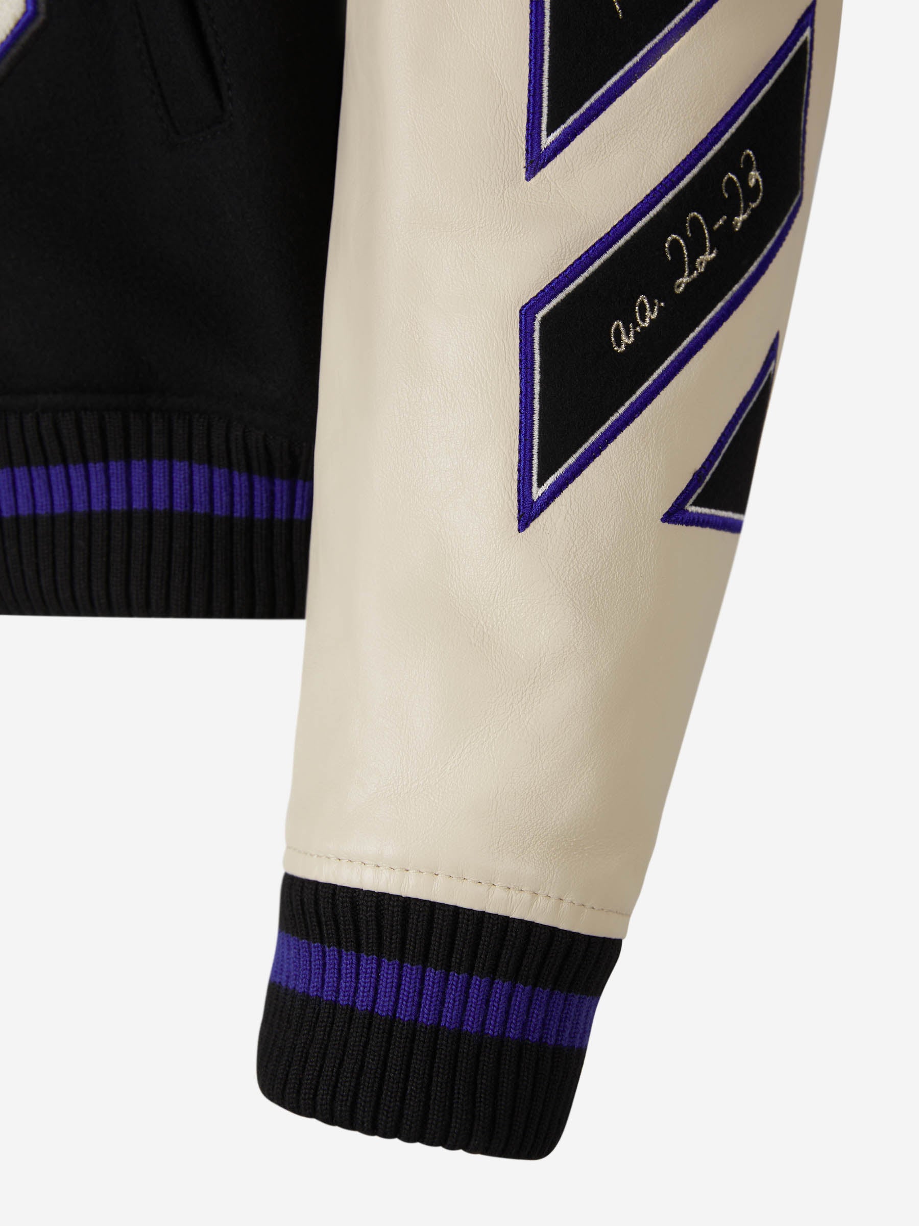 Off-White Chaqueta Bomber Contraste color Negro sku 511-000592 01 - Foto 8