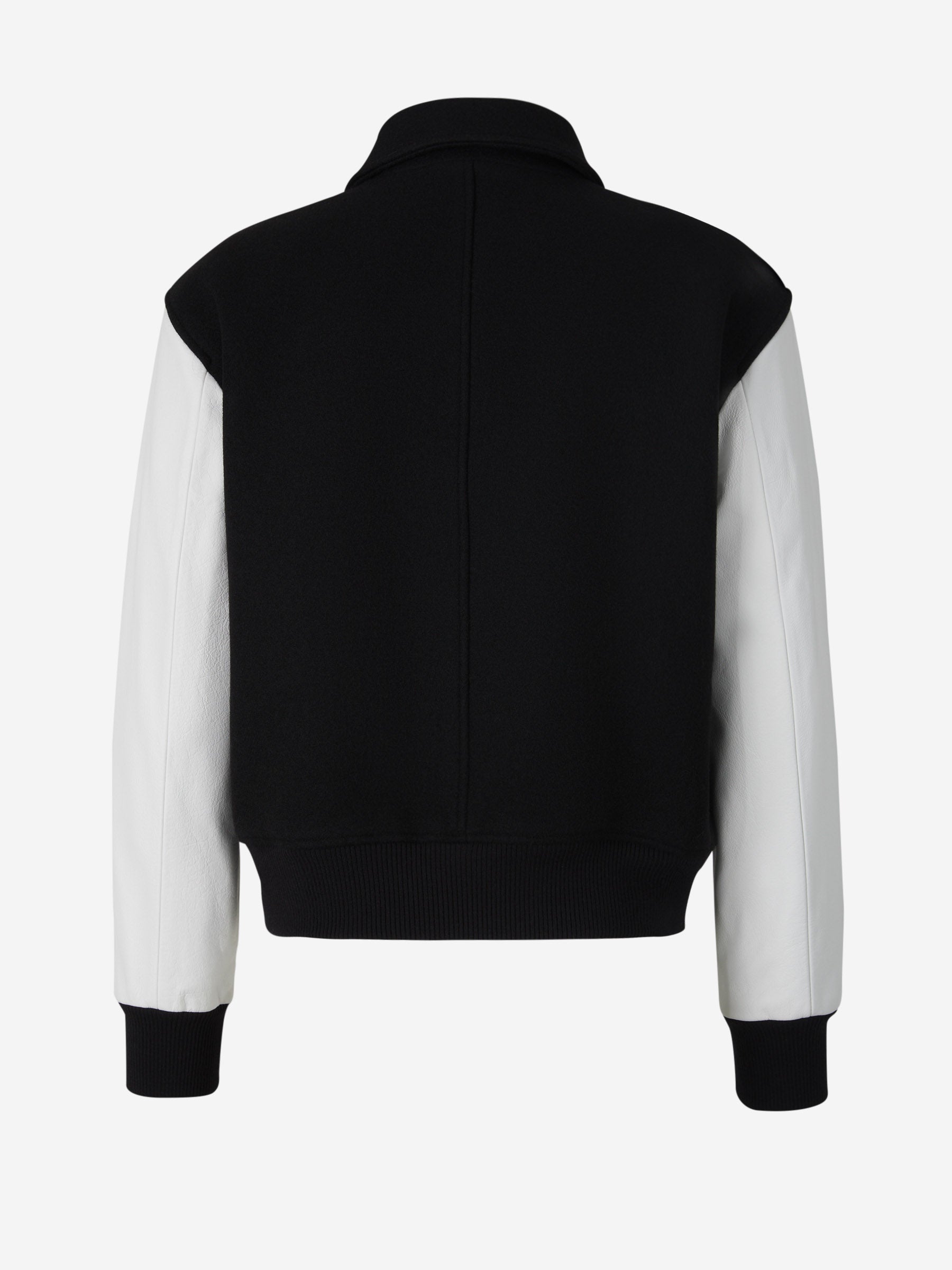 Ami Paris Chaqueta Teddy Parche color Negro sku 512-001752 01 - Foto 2