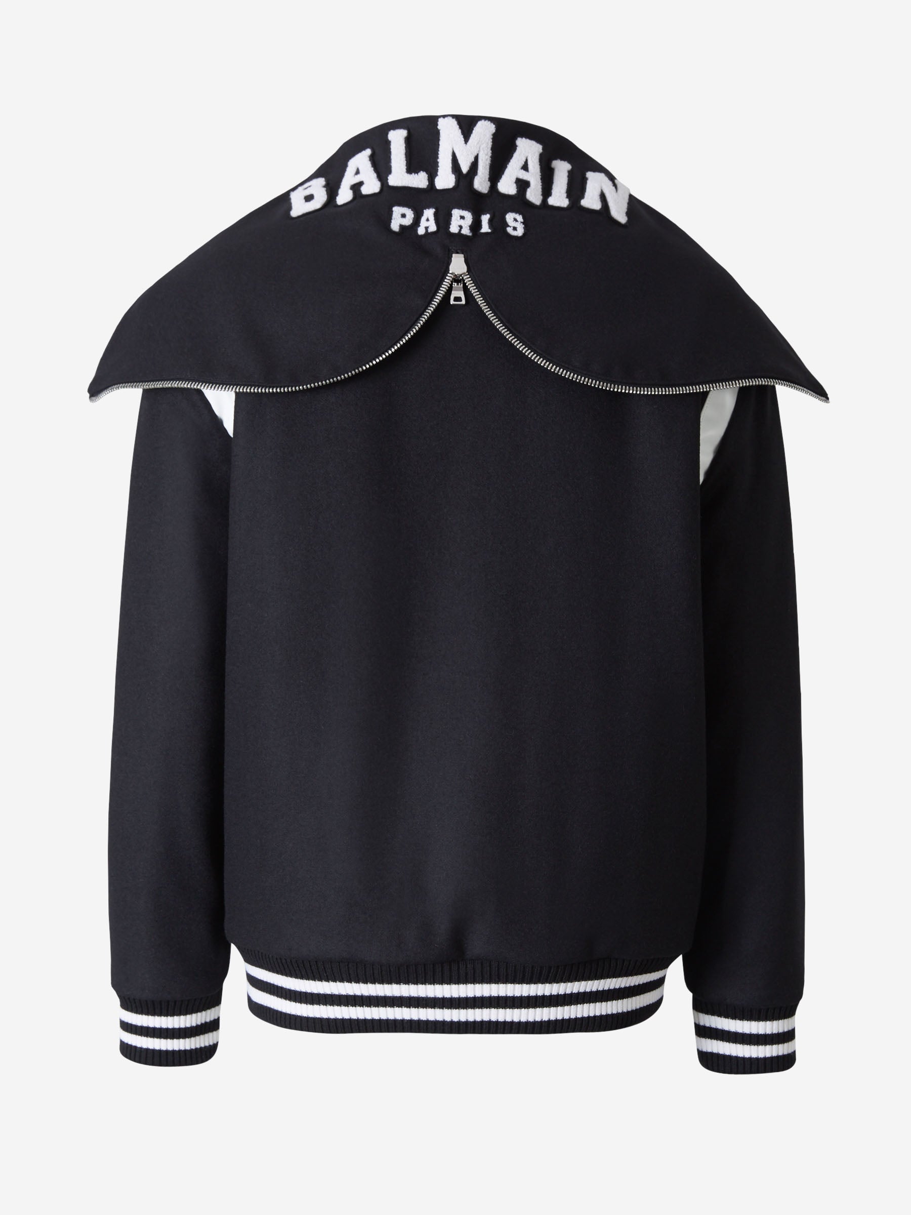 Balmain Chaqueta Logo Bordado color Negro sku 512-001770 01 - Foto 2