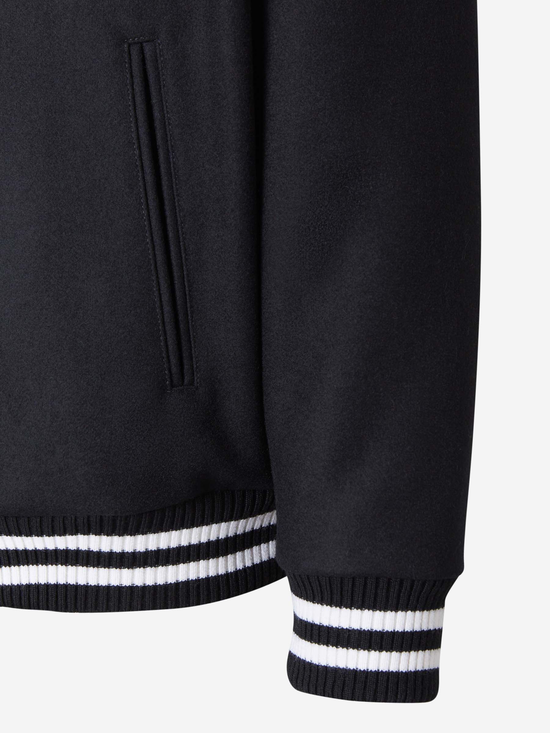 Balmain Chaqueta Logo Bordado color Negro sku 512-001770 01 - Foto 5