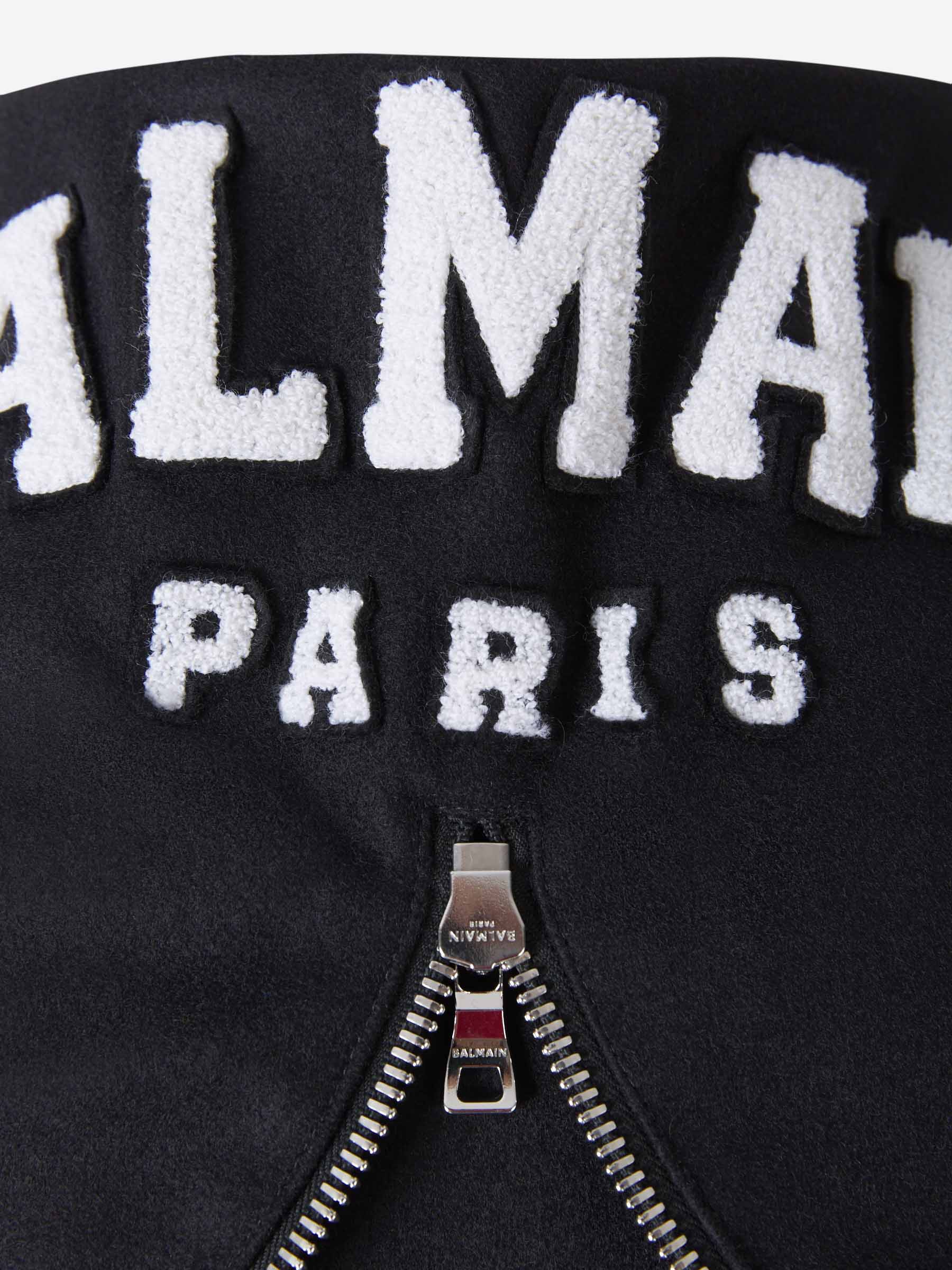 Balmain Chaqueta Logo Bordado color Negro sku 512-001770 01 - Foto 6