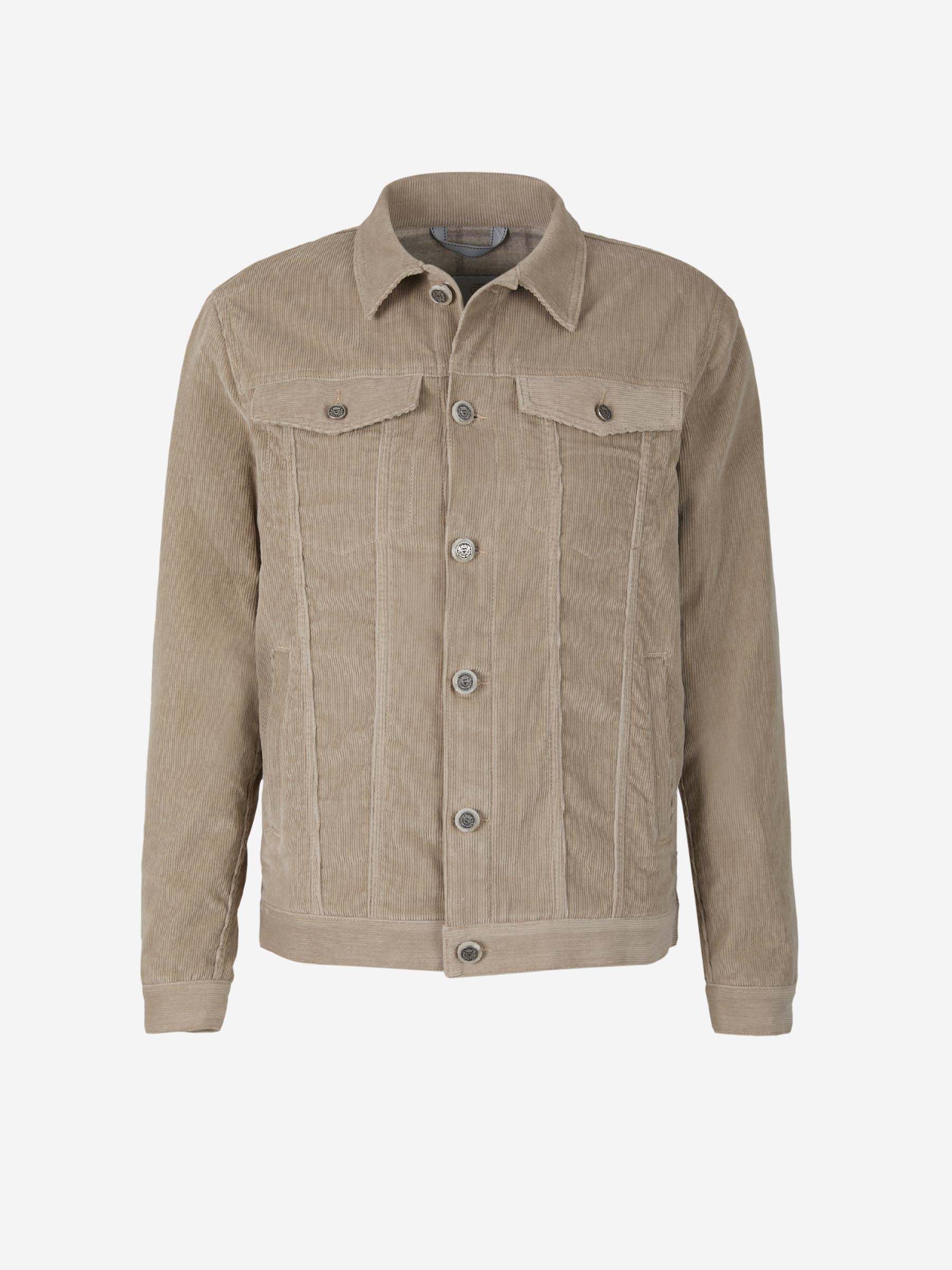 Richard J. Brown Chaqueta Pana Algodón color Caramelo sku 512-001820 01 - Foto 1