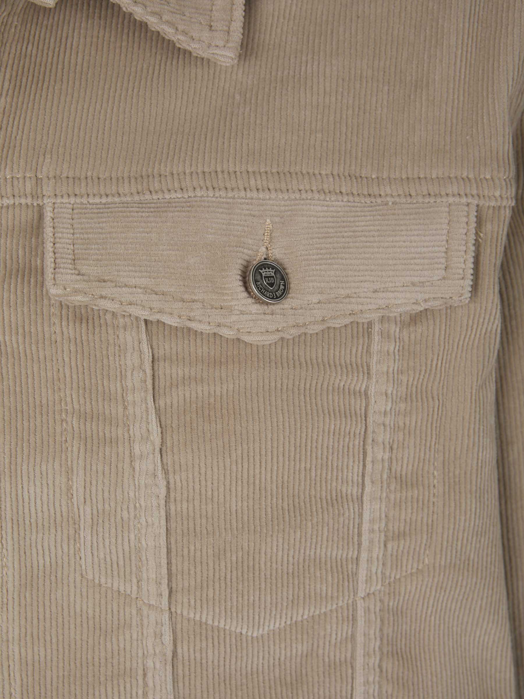 Richard J. Brown Chaqueta Pana Algodón color Caramelo sku 512-001820 01 - Foto 4