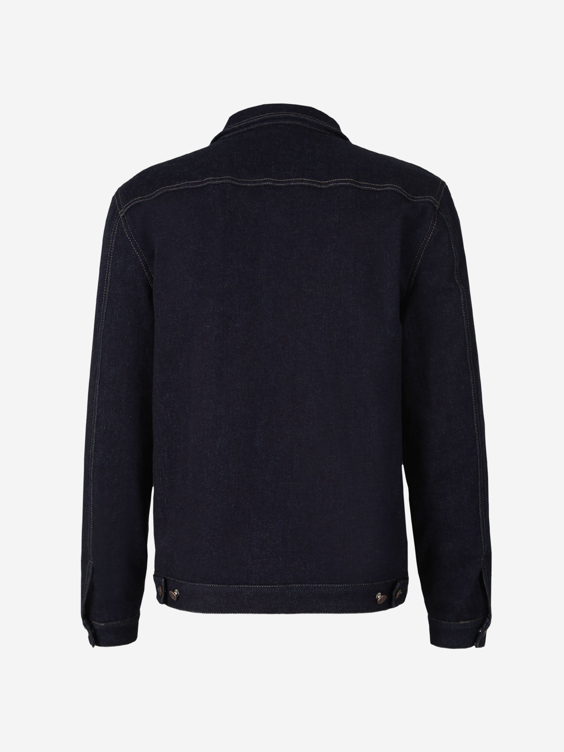 Richard J. Brown Chaqueta Sarga Algodón color Azul Noche sku 512-001821 01 - Foto 2