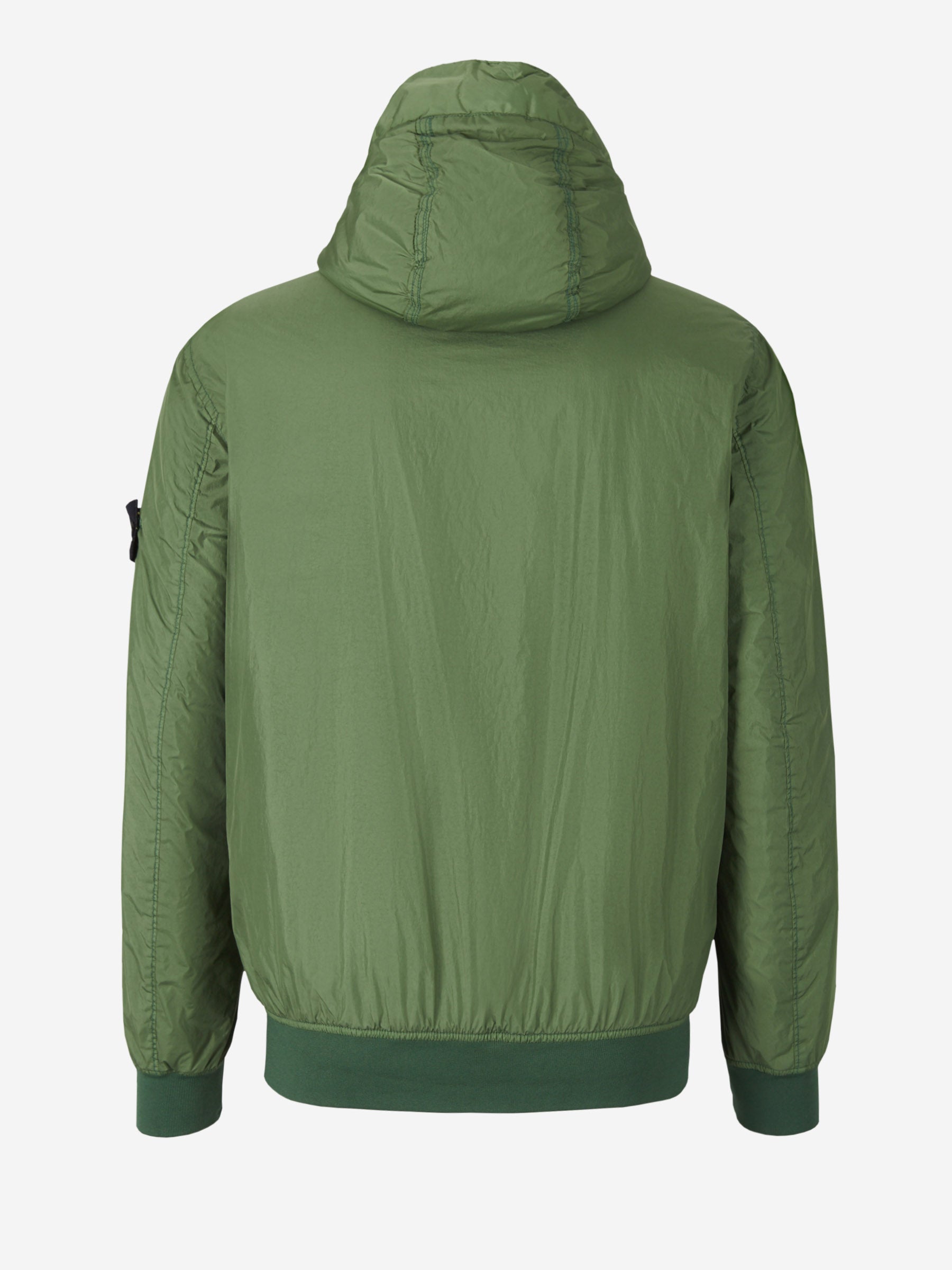 Stone Island Chaqueta Garment Dyed color Verde Militar sku 512-001824 01 - Foto 2