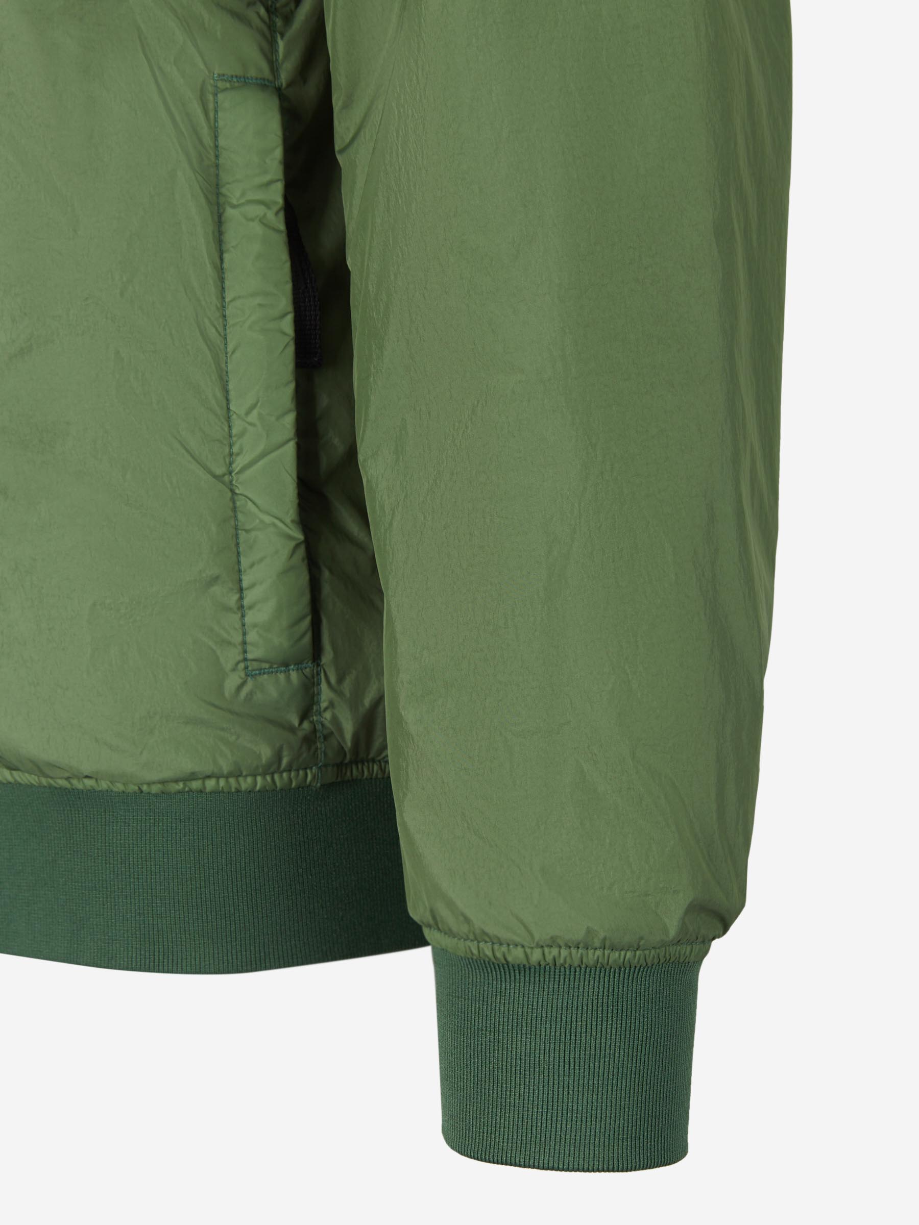 Stone Island Chaqueta Garment Dyed color Verde Militar sku 512-001824 01 - Foto 5