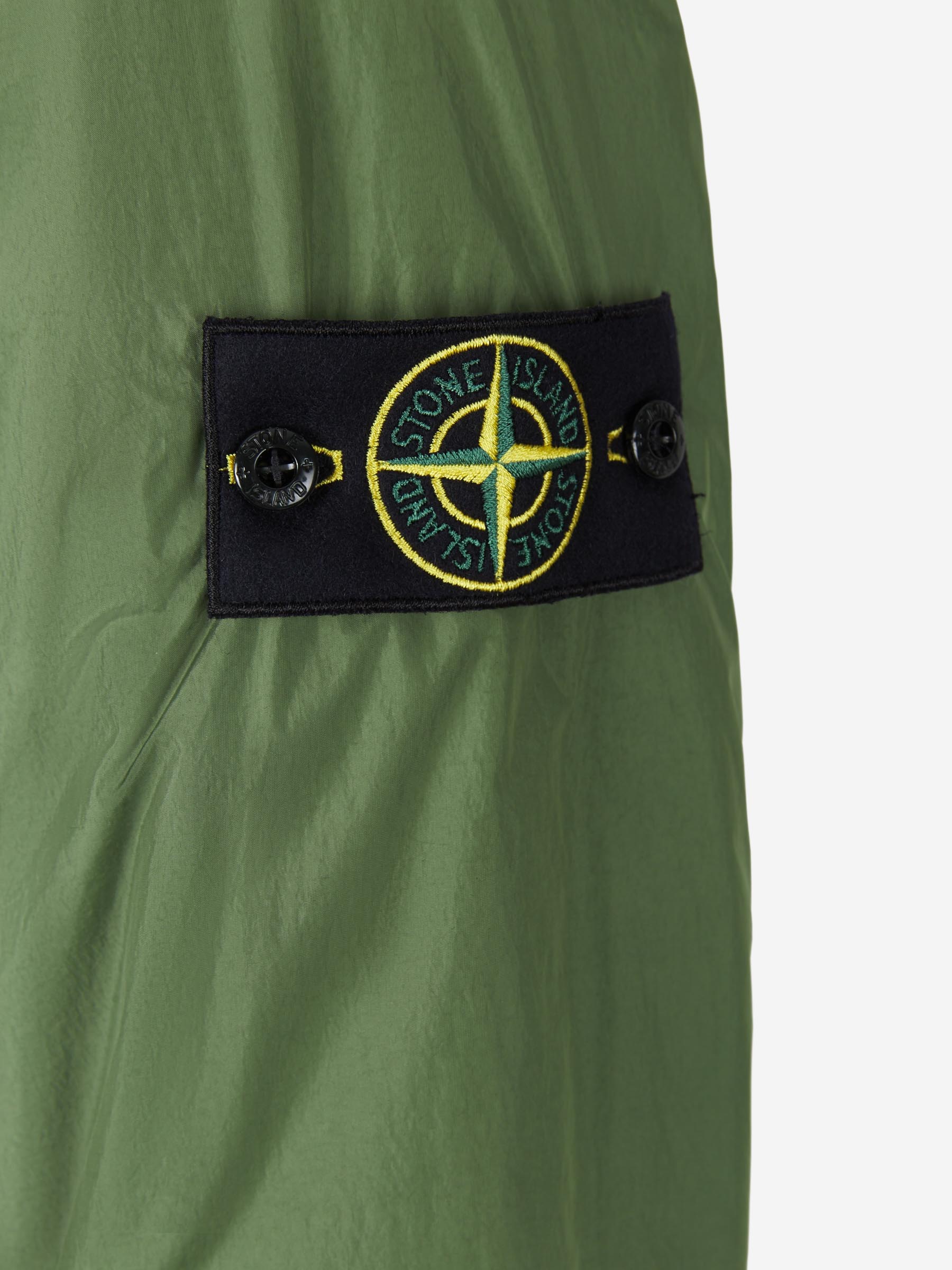 Stone Island Chaqueta Garment Dyed color Verde Militar sku 512-001824 01 - Foto 6