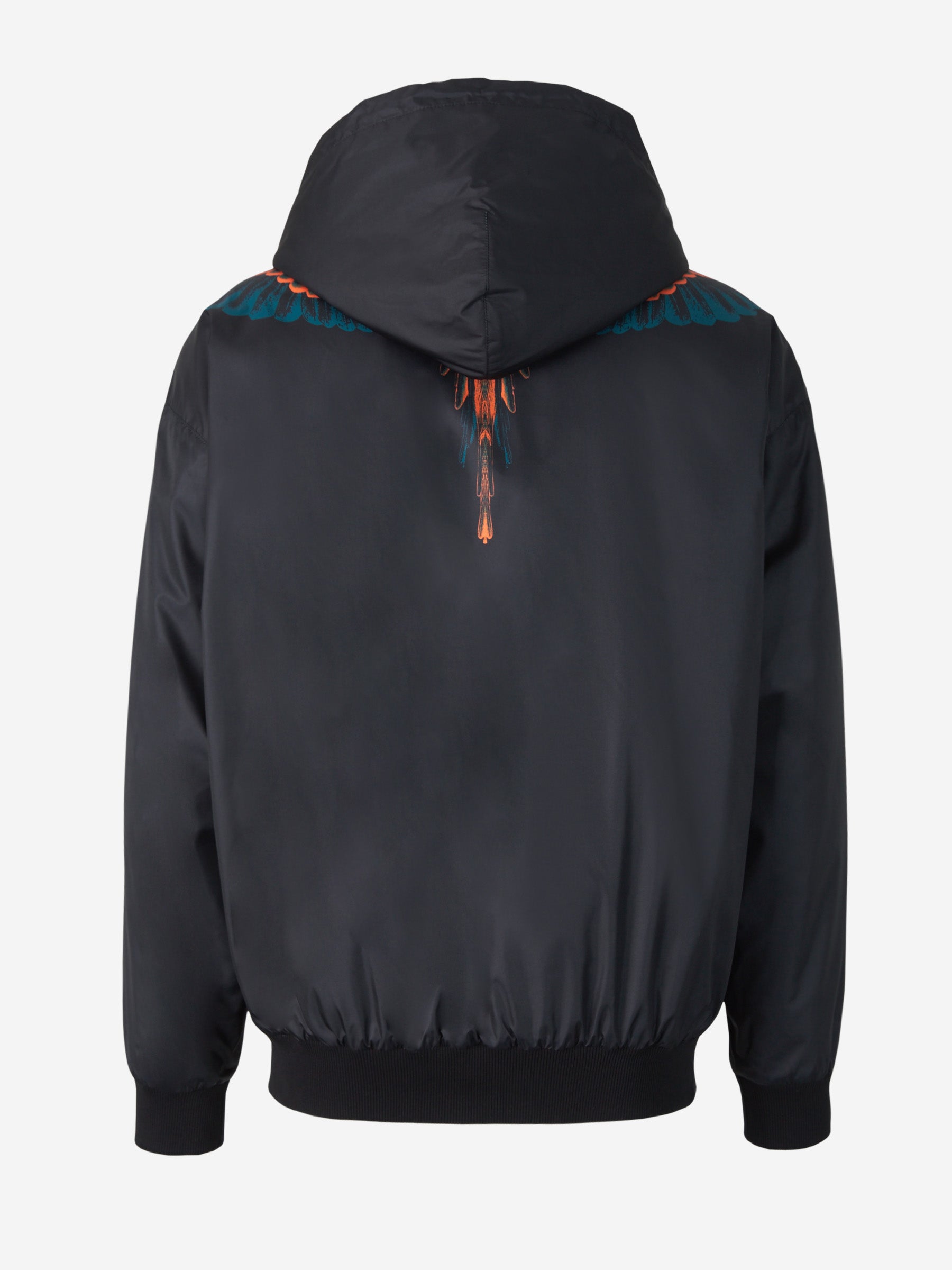 Marcelo Burlon Chaqueta Acolchada Ligera color Negro sku 512-001855 01 - Foto 2