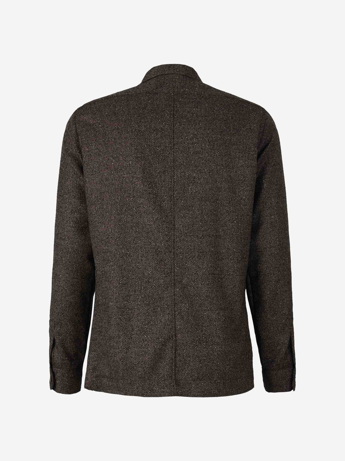 Santa Eulalia Chaqueta Lana Y Seda color Marrón sku 512-001861 02 - Foto 2