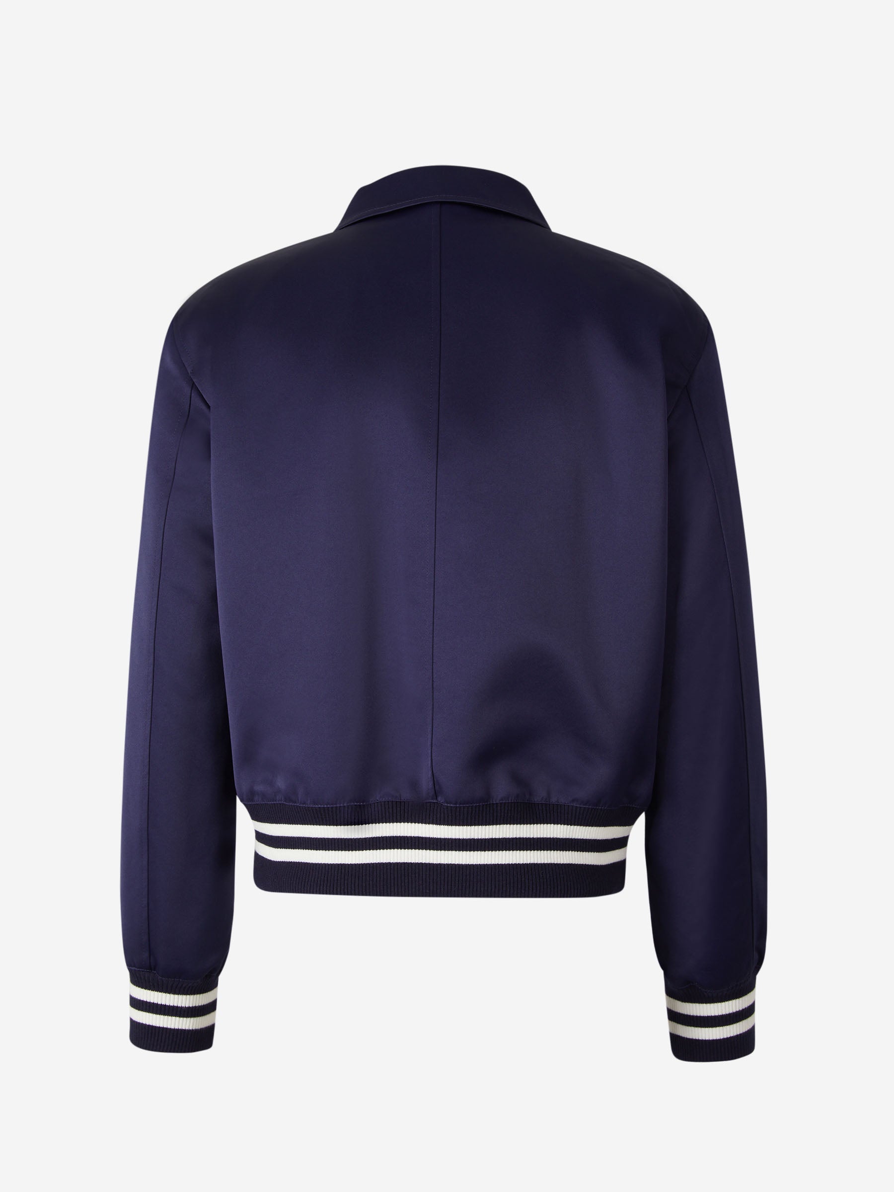 Ami Paris Cazadora Teddy Bomber color Azul Marino sku 512-001876 01 - Foto 2