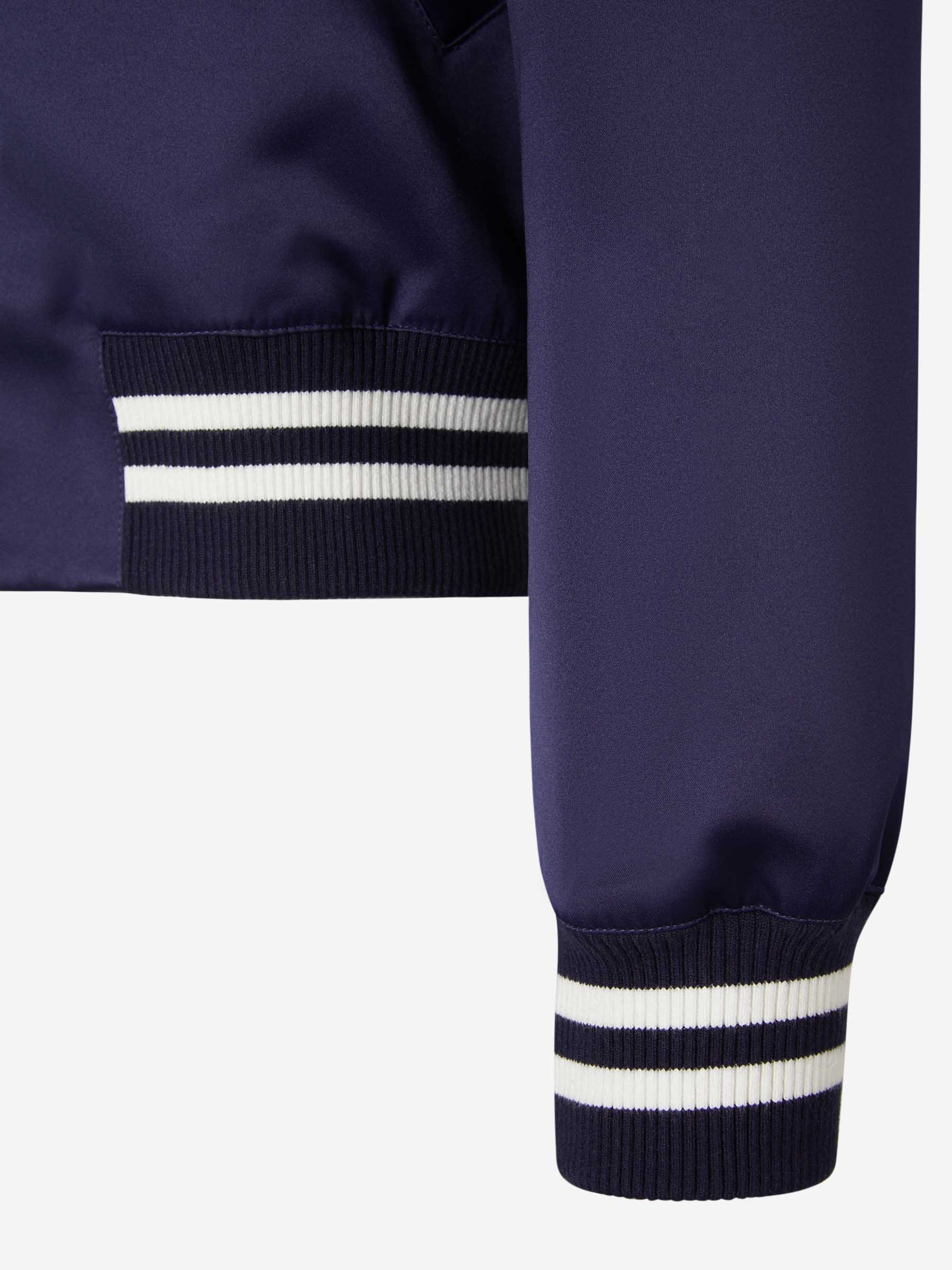 Ami Paris Cazadora Teddy Bomber color Azul Marino sku 512-001876 01 - Foto 6