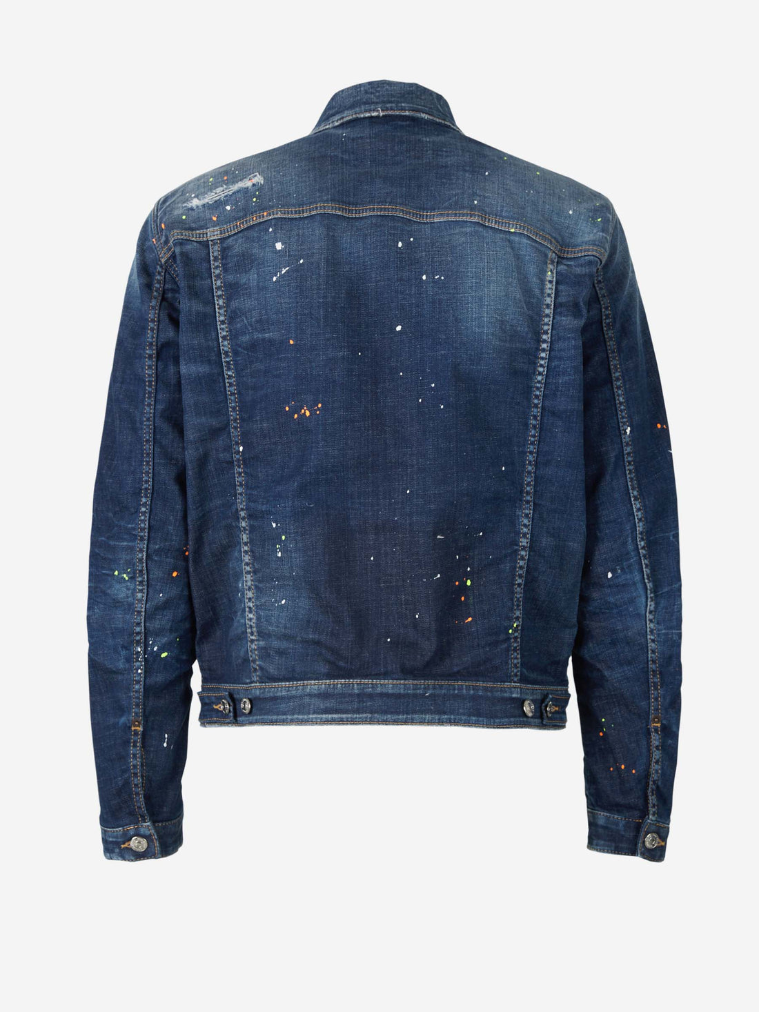 Dsquared2 Chaqueta Denim Pintura color Azul Denim sku 512-001893 01 - Foto 2