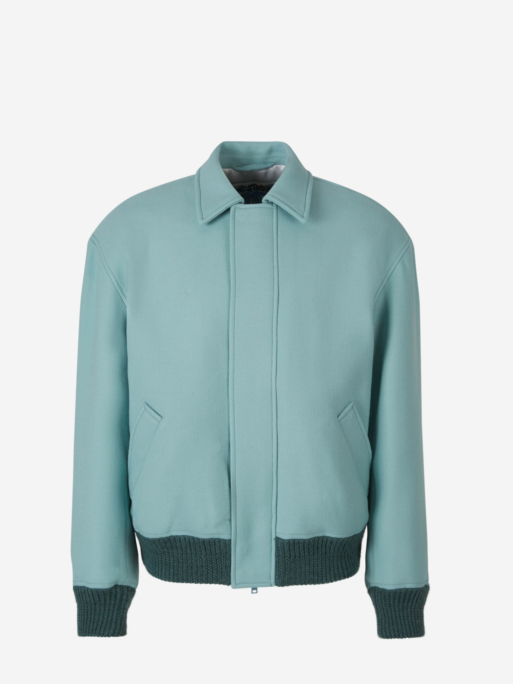 Acne Studios Chaqueta Bomber Lana color Azul Cielo sku 512-001898 01 - Foto 1