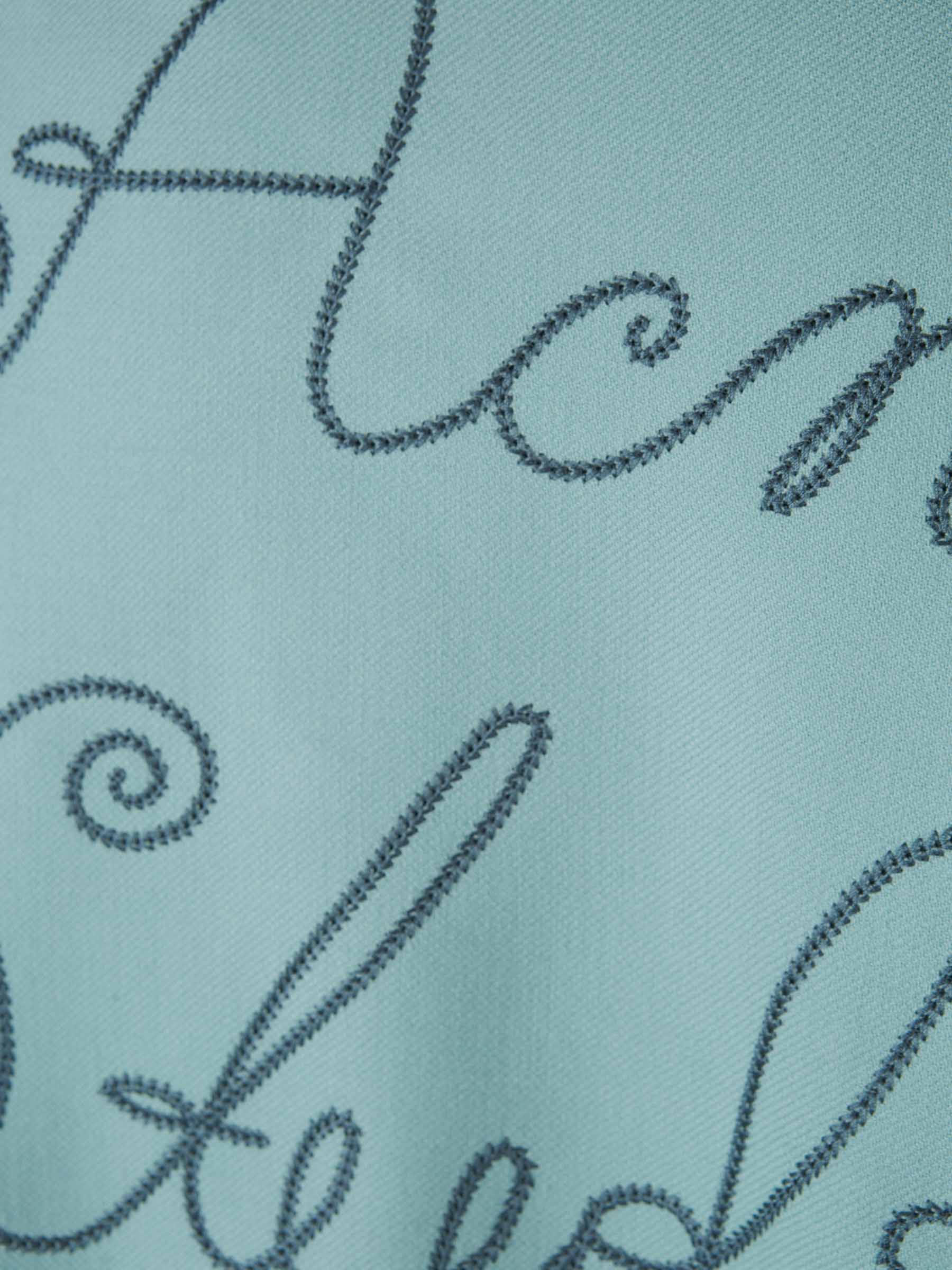 Acne Studios Chaqueta Bomber Lana color Azul Cielo sku 512-001898 01 - Foto 3