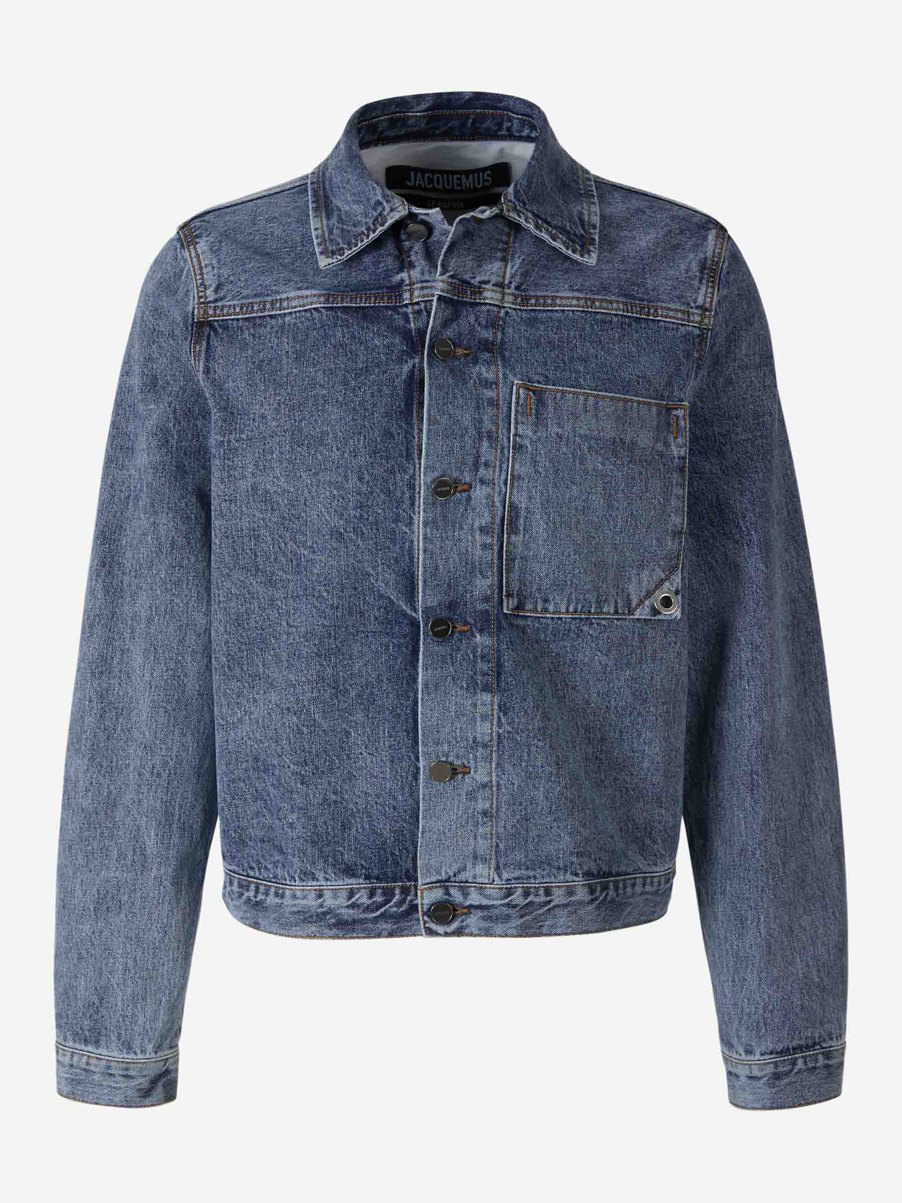 Jacquemus Chaqueta La Veste de Nîmes Jao color Azul Denim sku 512-001904 01 - Foto 1