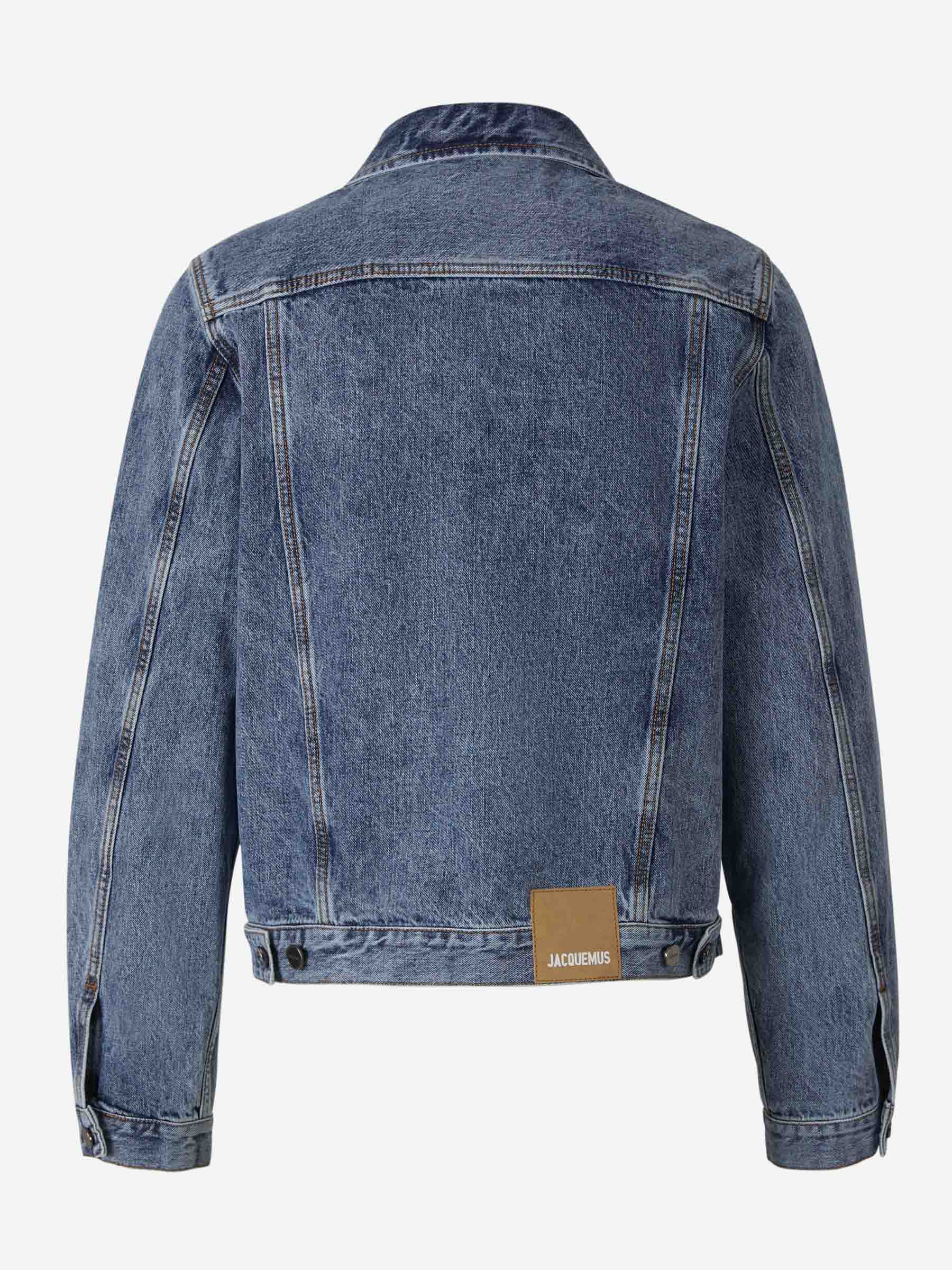 Jacquemus Chaqueta La Veste de Nîmes Jao color Azul Denim sku 512-001904 01 - Foto 2