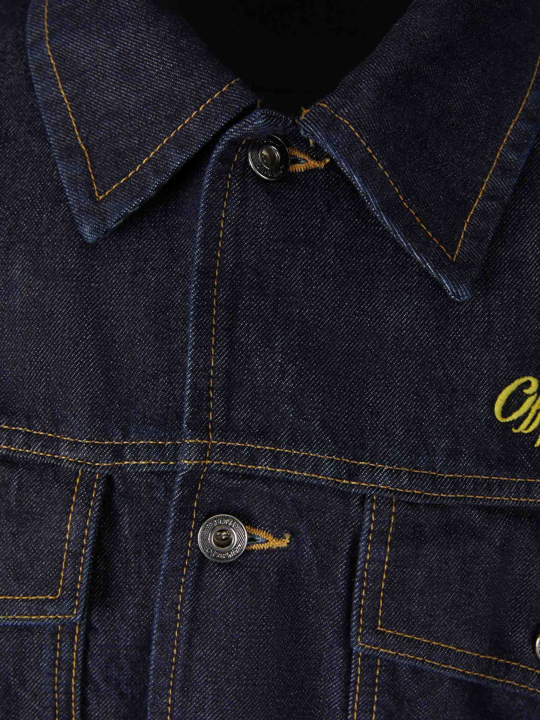 Off-White Cazadora Denim color Azul Denim sku 512-001910 01 - Foto 3