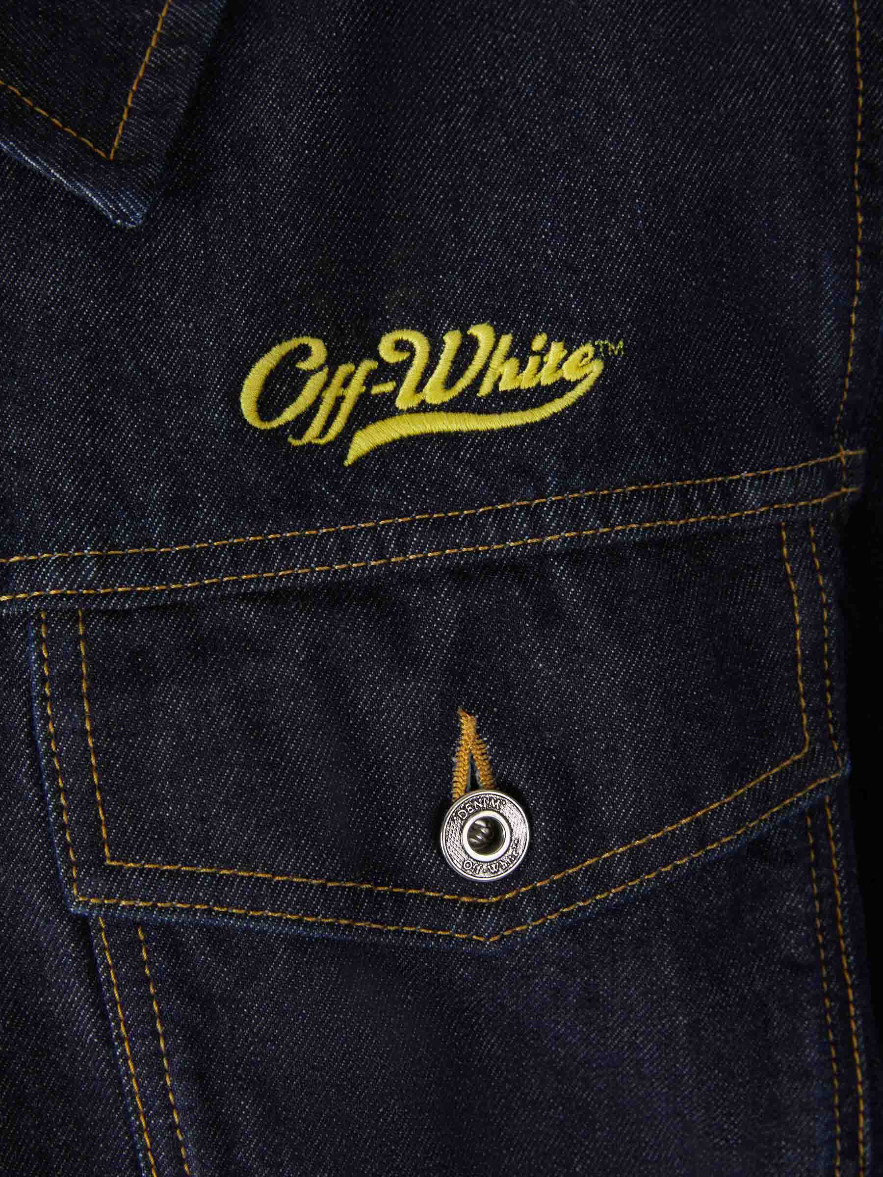 Off-White Cazadora Denim color Azul Denim sku 512-001910 01 - Foto 4