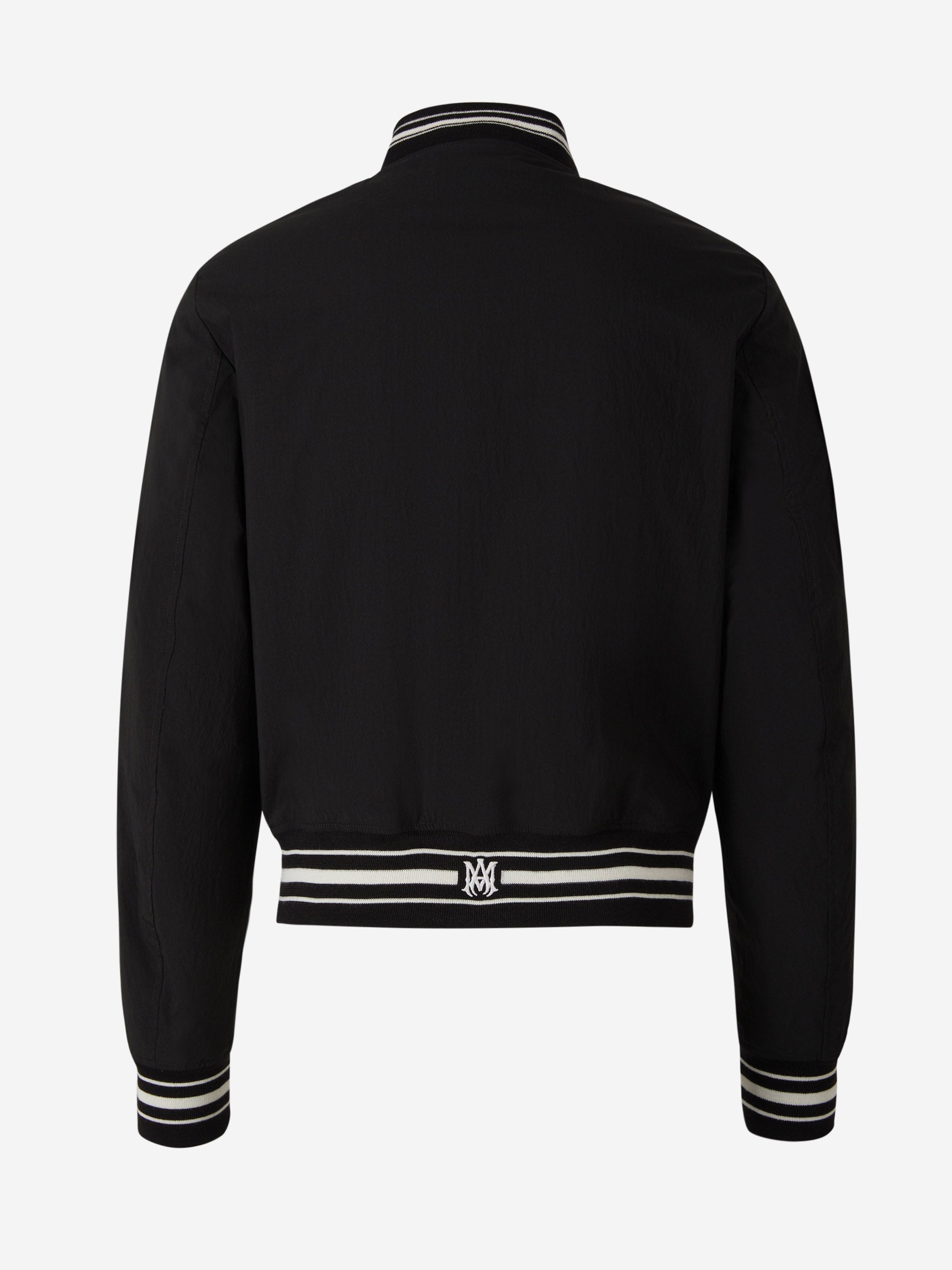 Amiri Cazadora Shrunken Logo color Negro sku 512-001927 01 - Foto 2