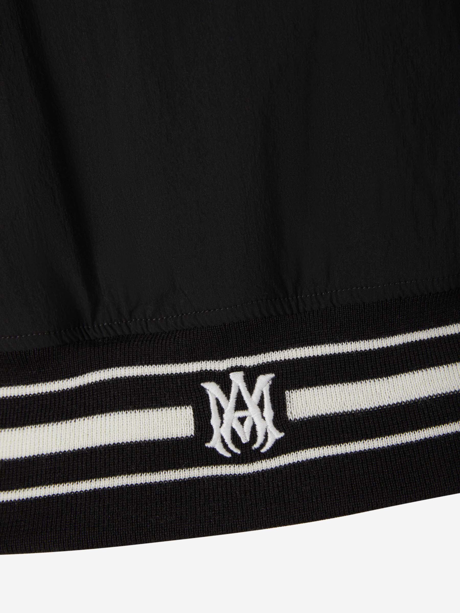 Amiri Cazadora Shrunken Logo color Negro sku 512-001927 01 - Foto 6