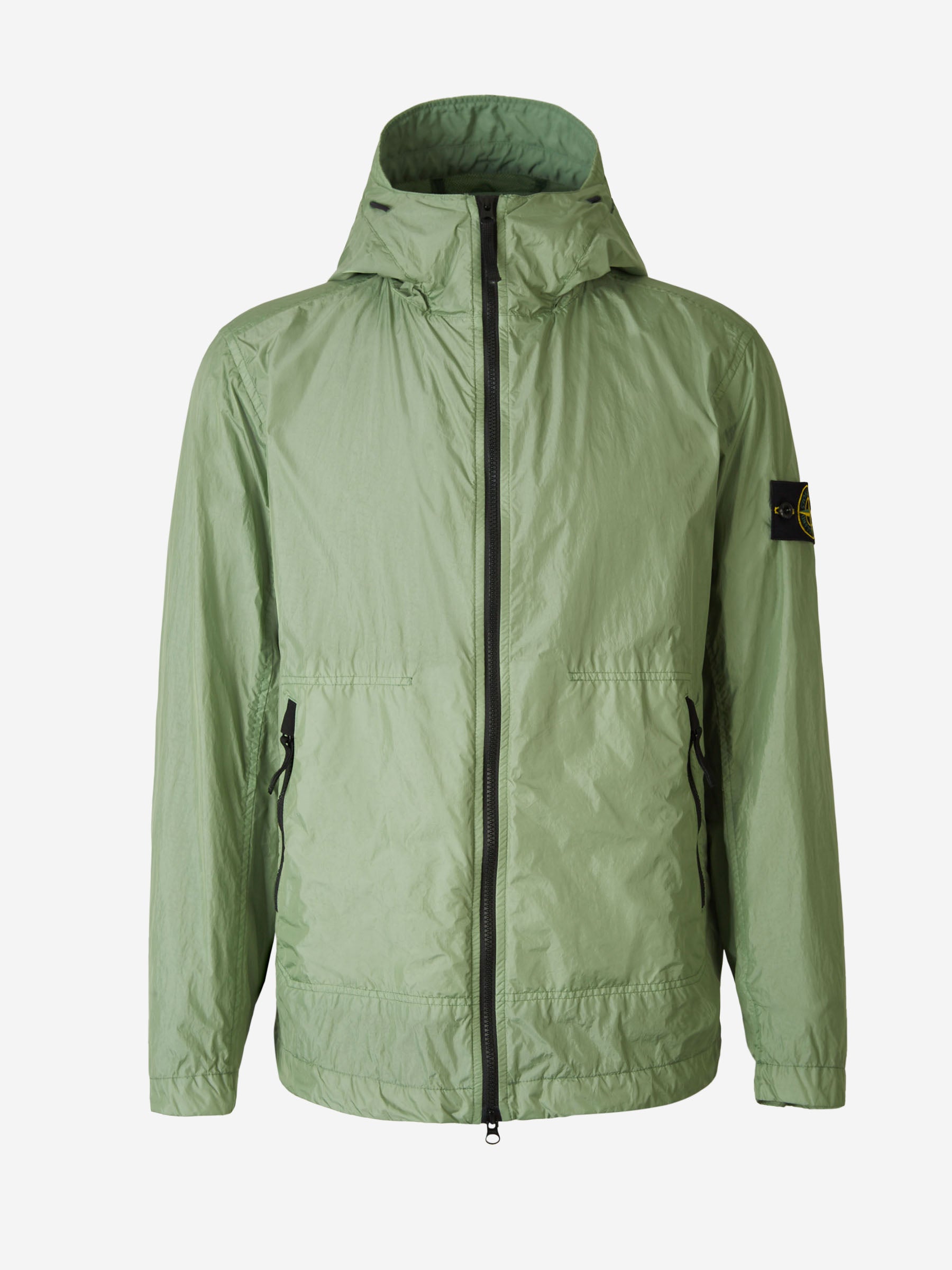 Stone Island Chaqueta Técnica Parche color Verde Militar sku 512-001944 02 - Foto 6