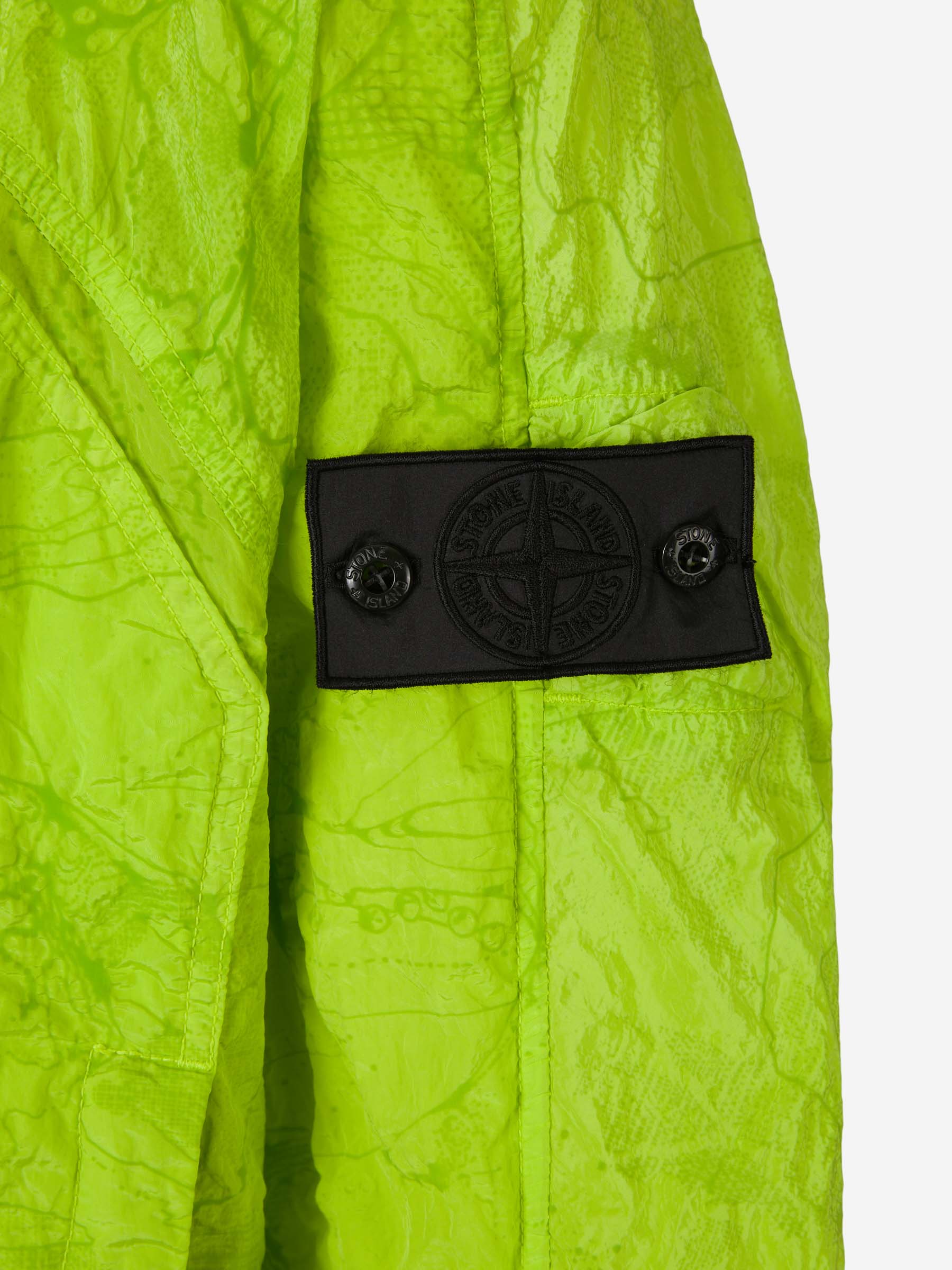 Stone Island Shadow Project Cazadora Técnica Arrugada color Verde Lima sku 512-001967 01 - Foto 5