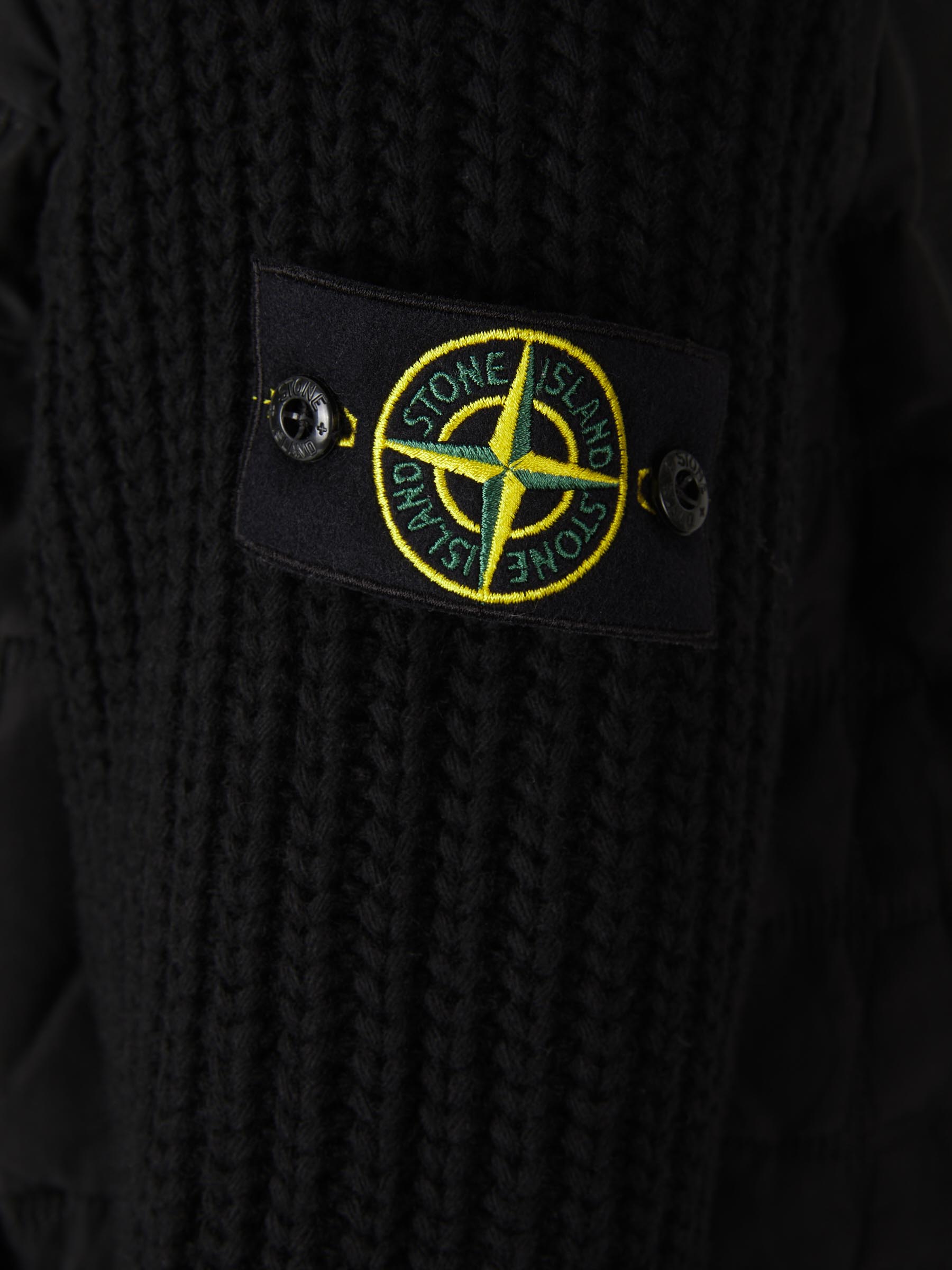 Stone Island Chaqueta Paneles Punto color Negro sku 512-001970 01 - Foto 5