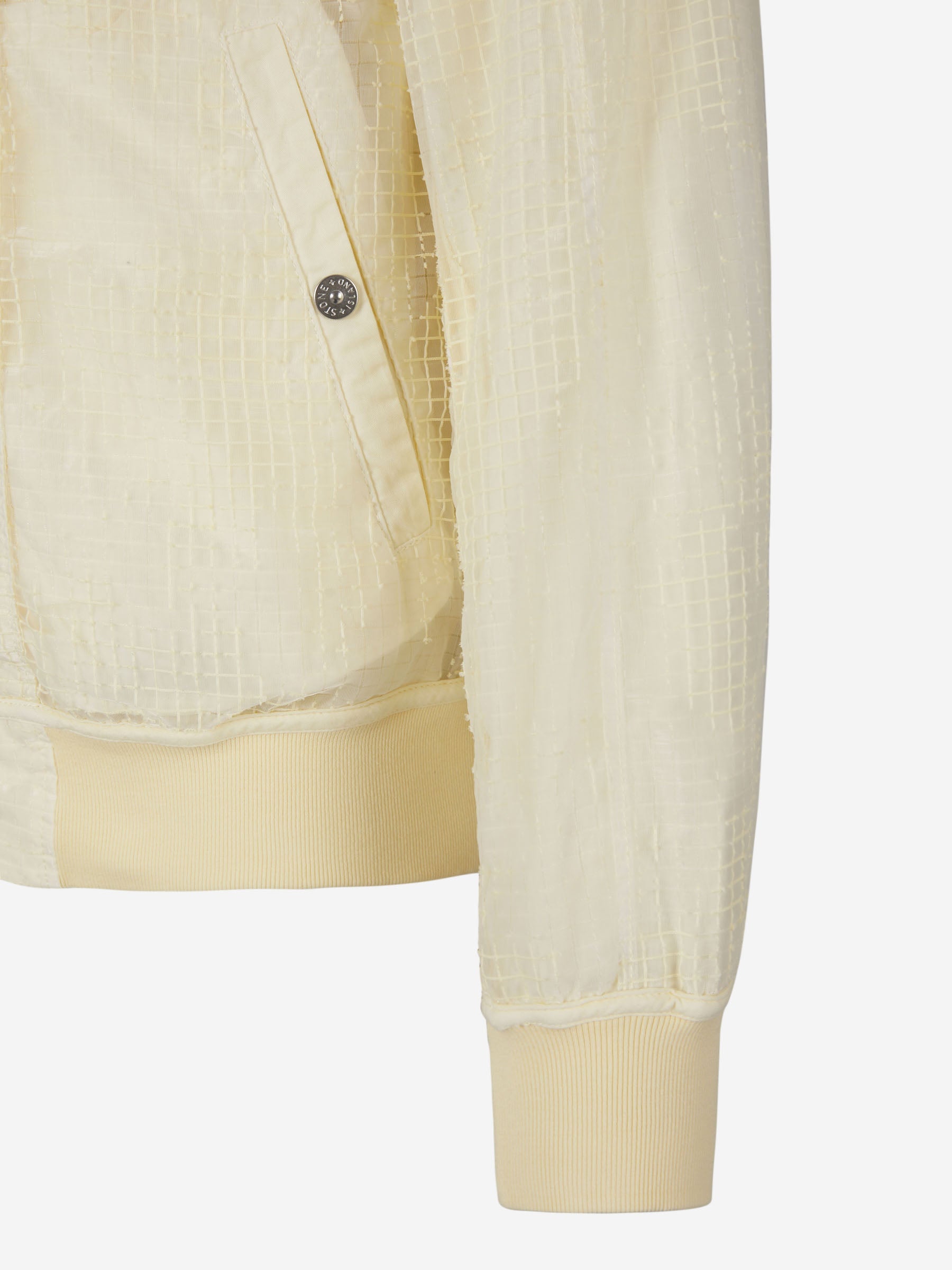 Stone Island Shadow Project Chaqueta Parche Malla color Crema sku 512-001973 01 - Foto 4