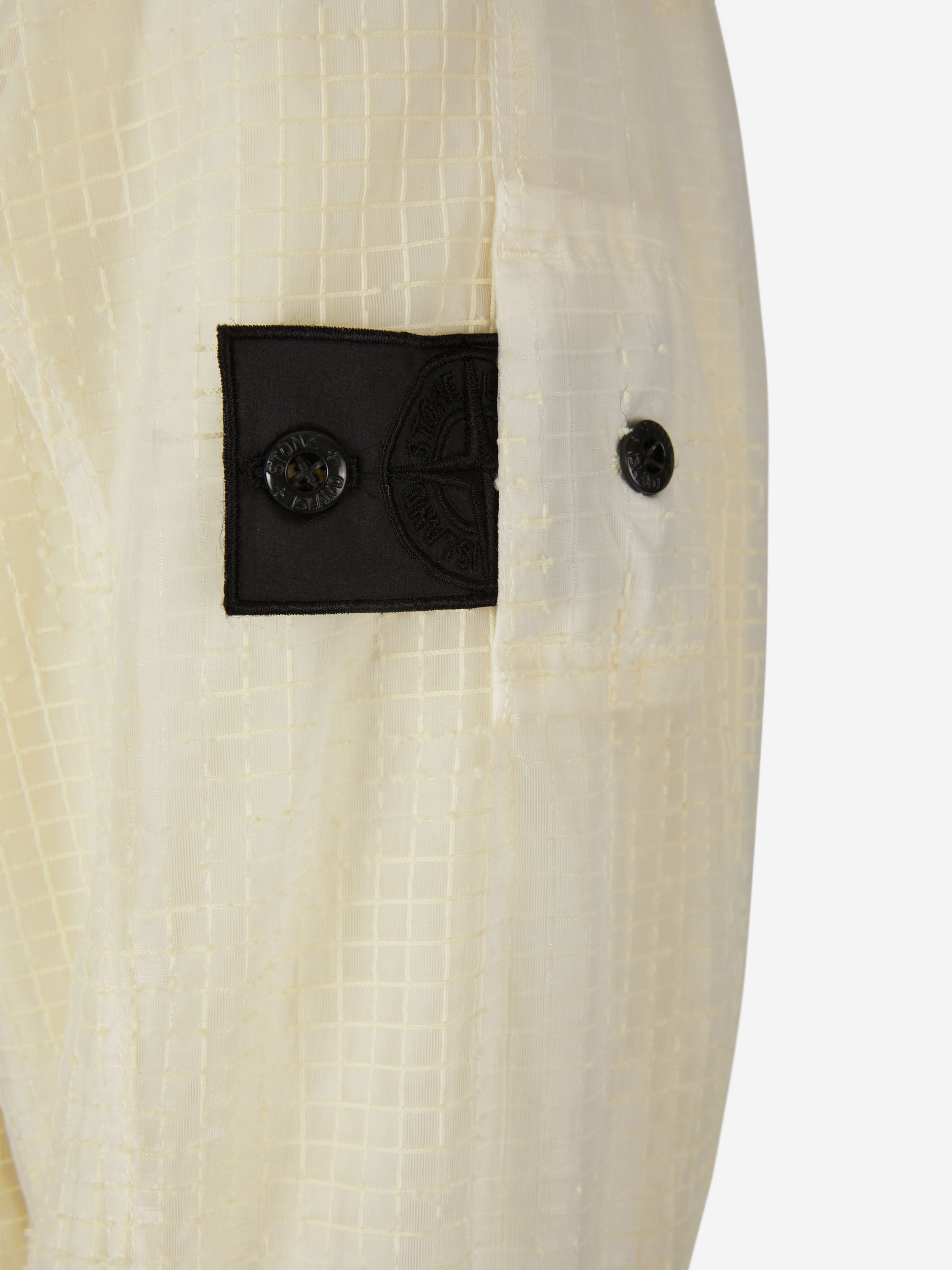 Stone Island Shadow Project Chaqueta Parche Malla color Crema sku 512-001973 01 - Foto 5