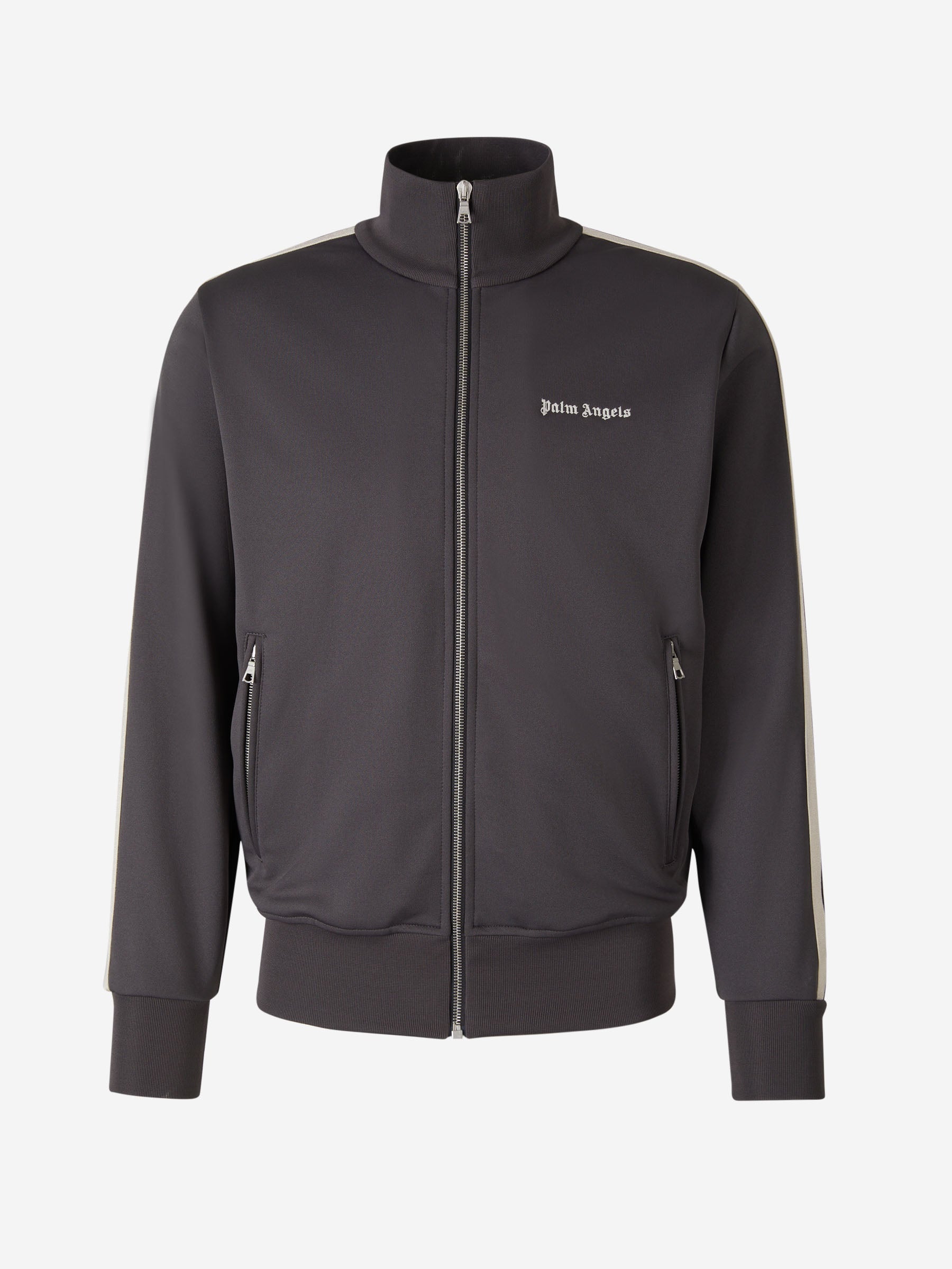 Outlet online Palm Angels Hombre Sudadera Cremallera Track color Gris Oscuro sku 512-002025 02 - Foto 1