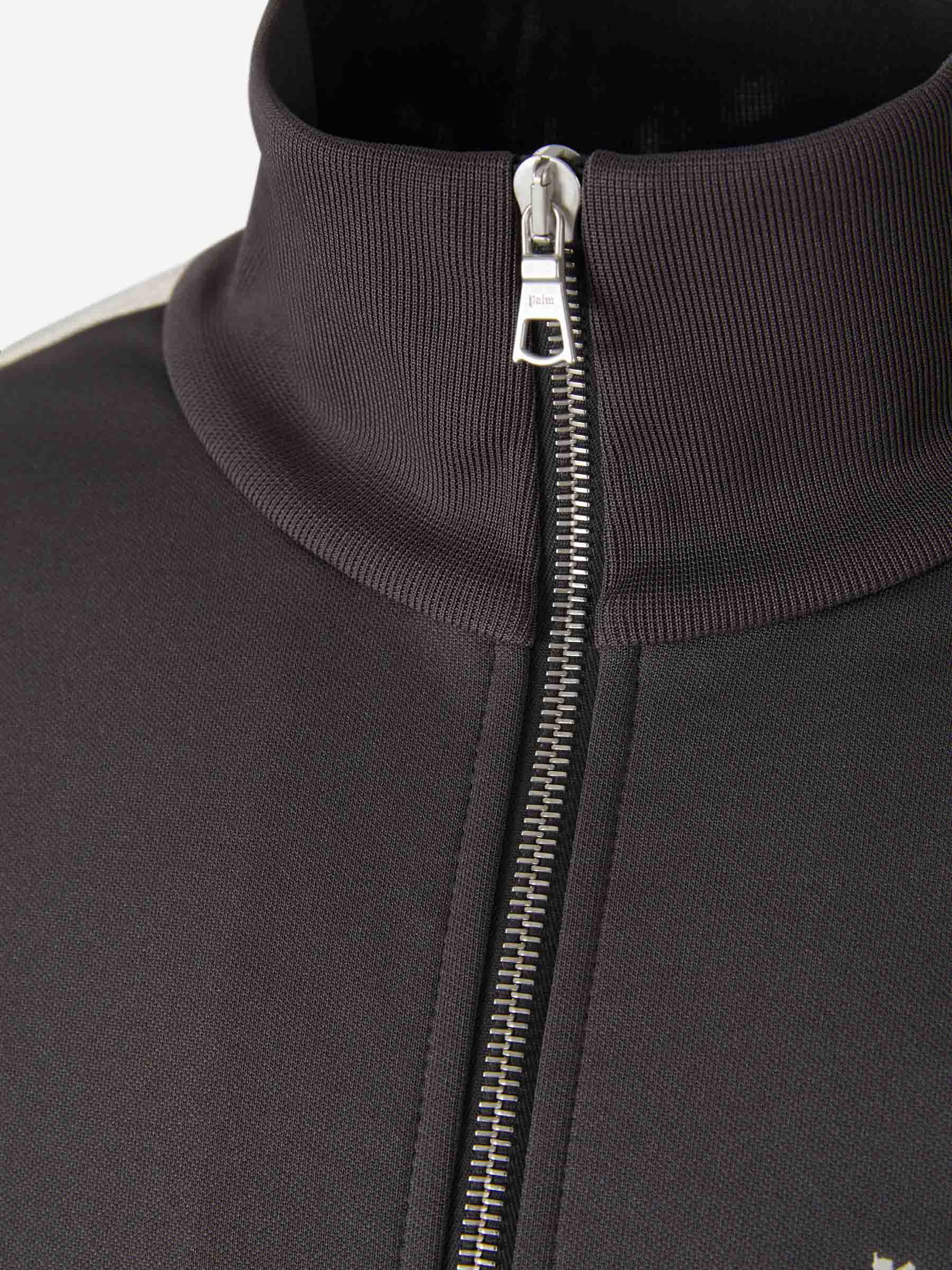 Outlet online Palm Angels Hombre Sudadera Cremallera Track color Gris Oscuro sku 512-002025 02 - Foto 4