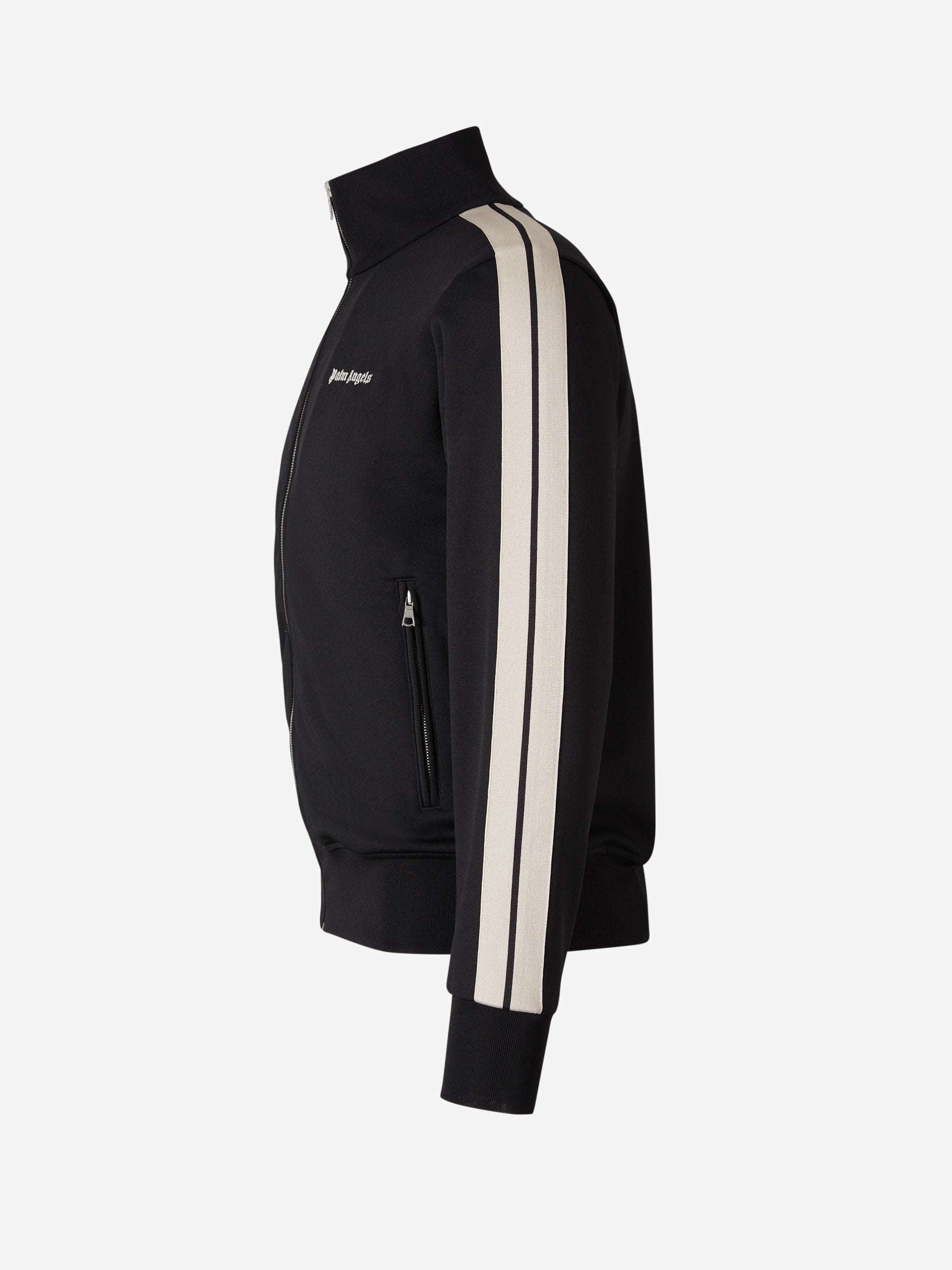 Outlet online Palm Angels Hombre Sudadera Cremallera Track color Negro sku 512-002025 03 - Foto 3