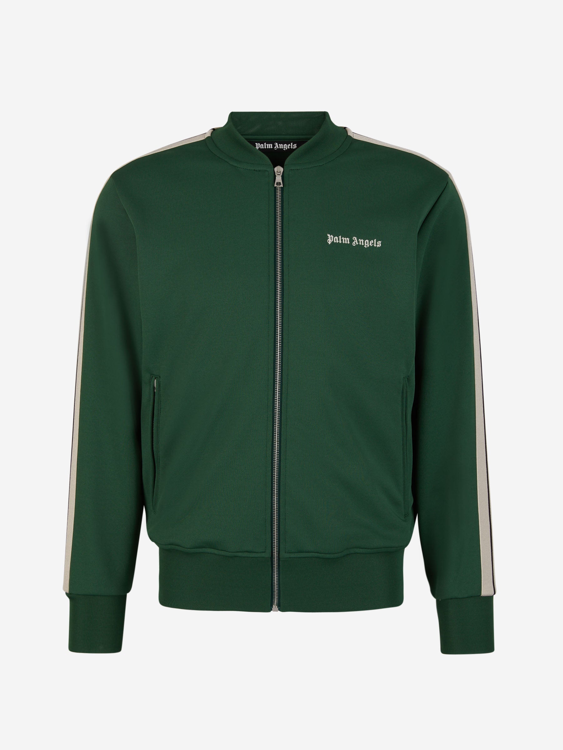 Outlet online Palm Angels Hombre Sudadera Cremallera Logo color Verde Claro sku 512-002026 01 - Foto 1