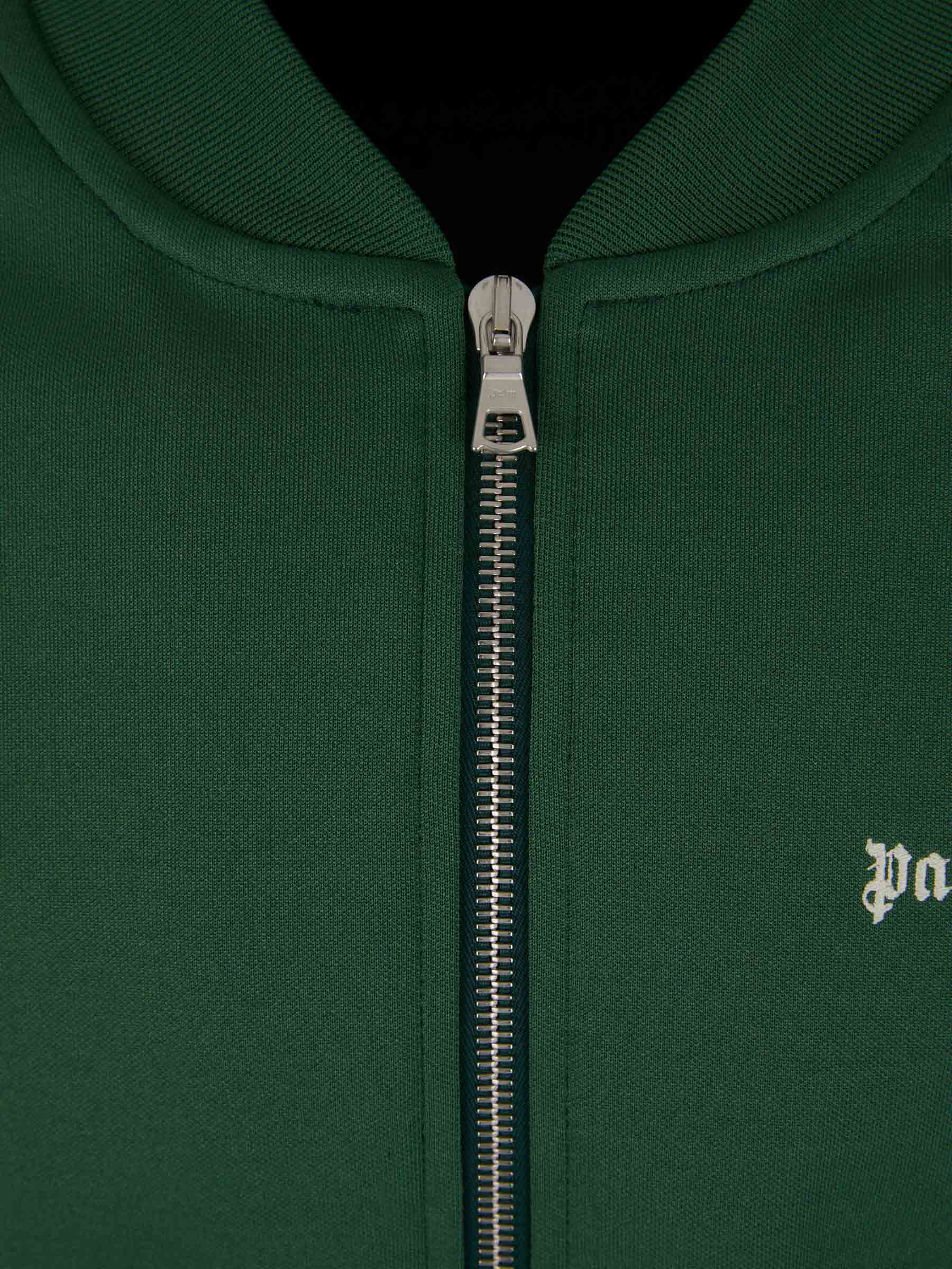 Outlet online Palm Angels Hombre Sudadera Cremallera Logo color Verde Claro sku 512-002026 01 - Foto 3