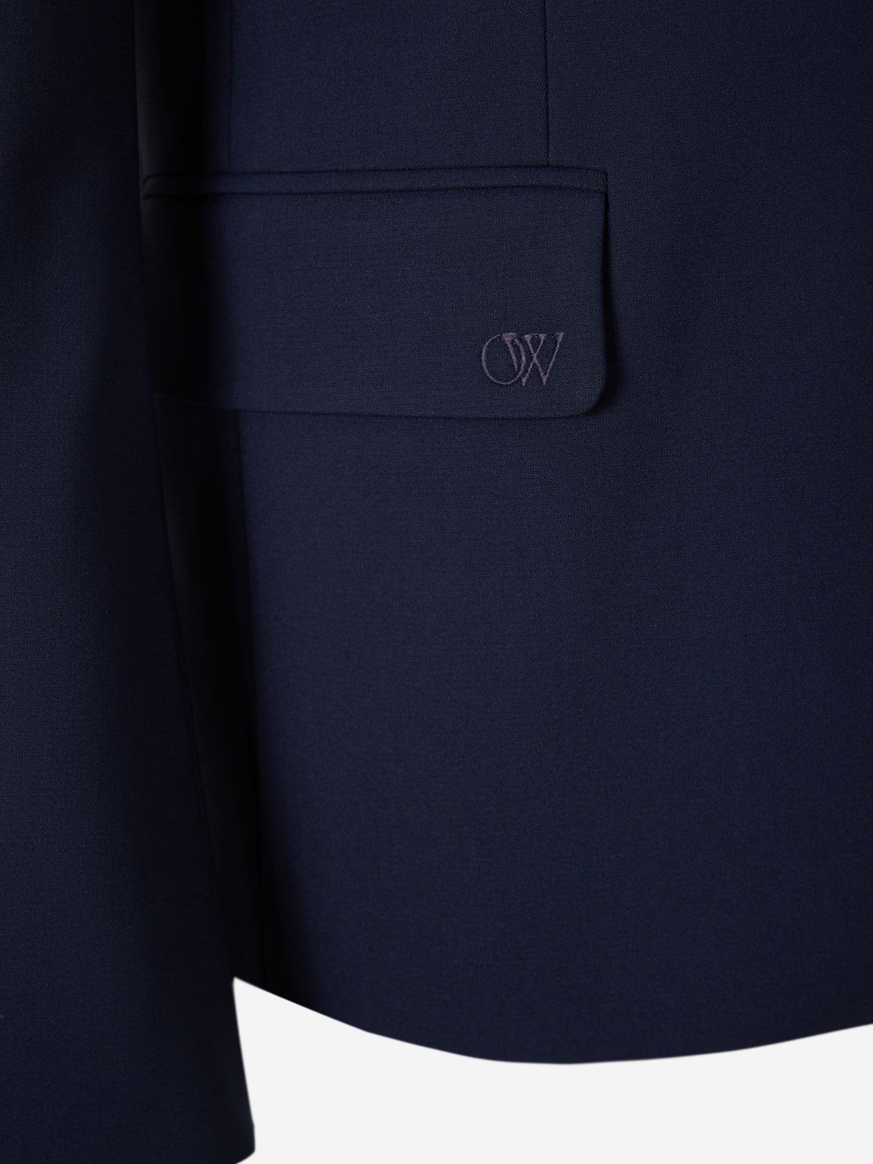 Off-White Americana Hebilla Techwool color Azul Noche sku 512-002062 01 - Foto 4