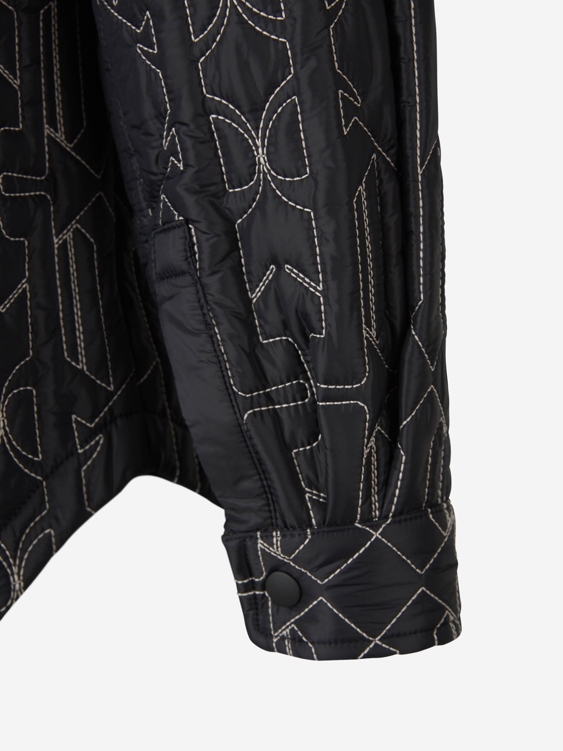 Palm Angels Chaqueta Técnica Bordada color Negro sku 721-000108 01 - Foto 1