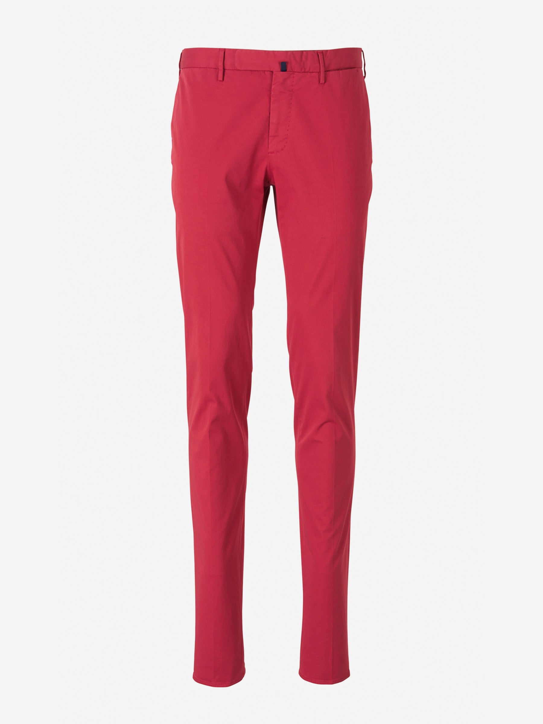 Outlet online Incotex Hombre Pantalones Chinos Algodón color Rojo sku 521-002195 10 - Foto 5