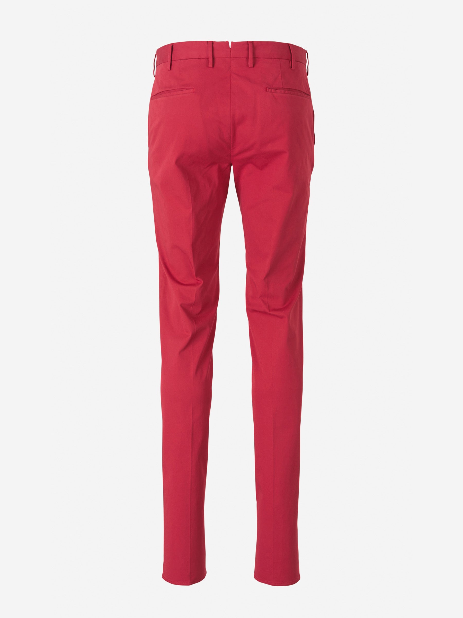 Outlet online Incotex Hombre Pantalones Chinos Algodón color Rojo sku 521-002195 10 - Foto 6