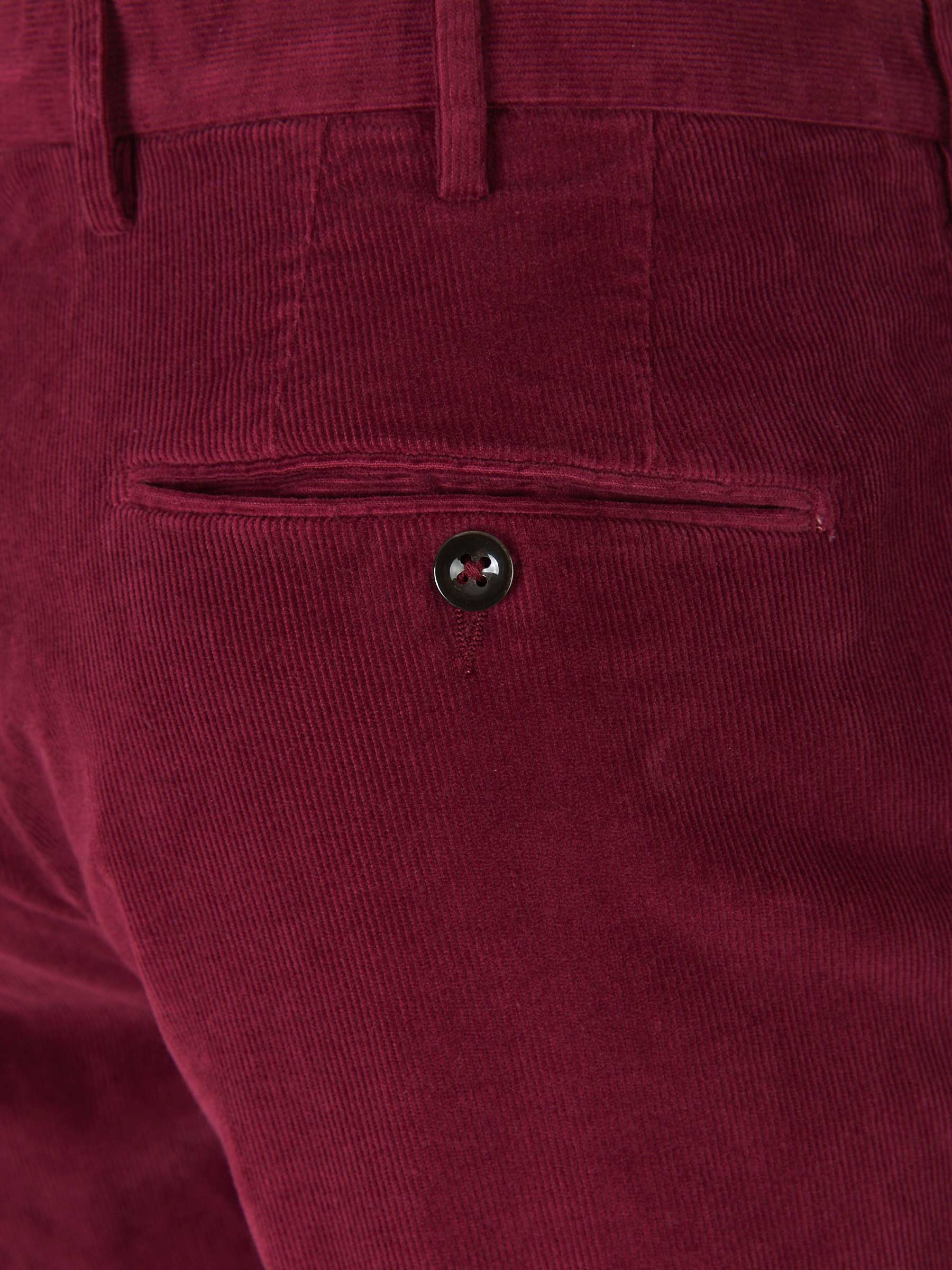 Outlet online Incotex Hombre Pantalones de Pana color Burdeos sku 521-002110 03 - Foto 4