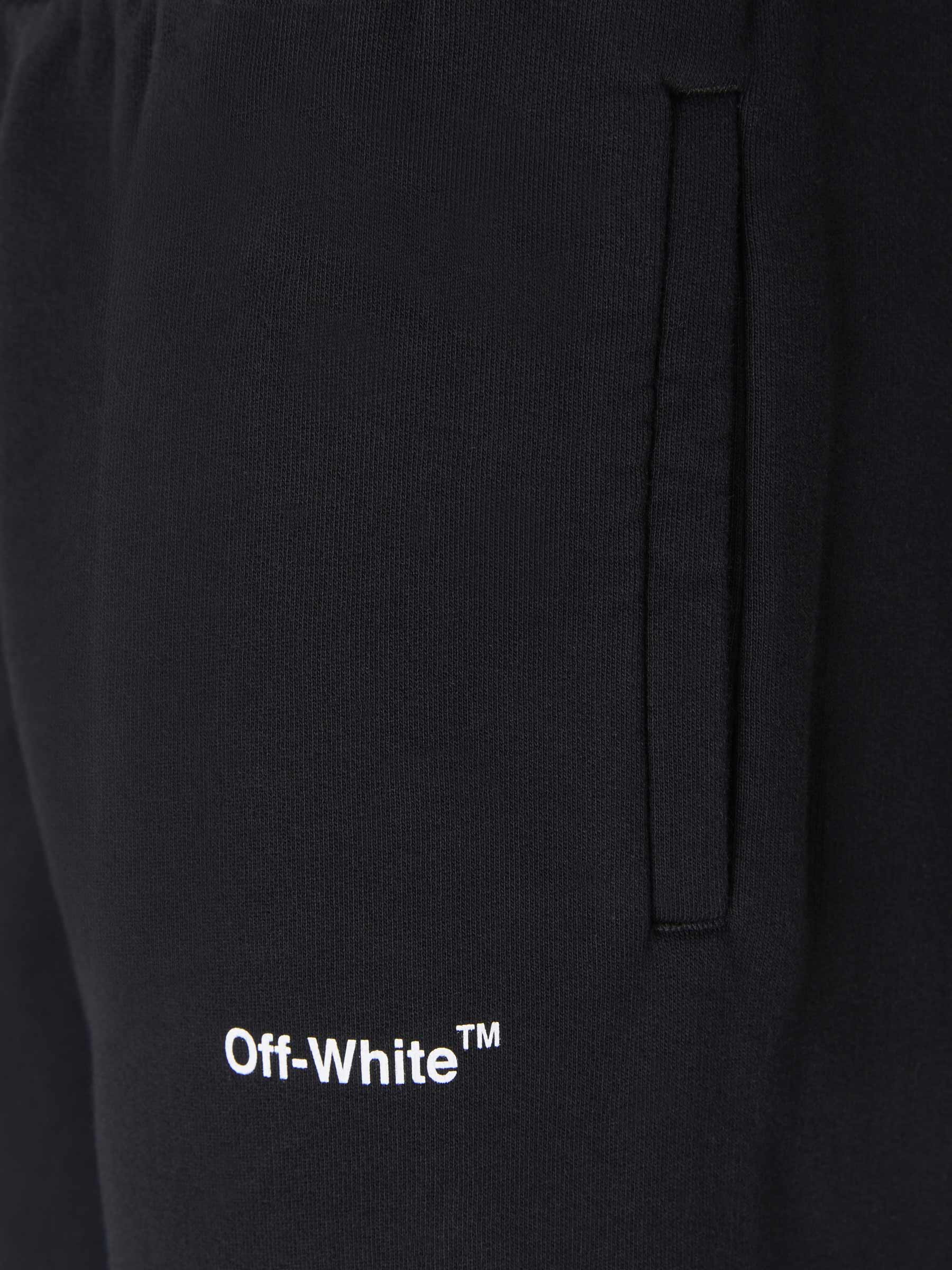 Outlet online Off-White Hombre Joggers Logo Algodón color Negro sku 521-002341 01 - Foto 3