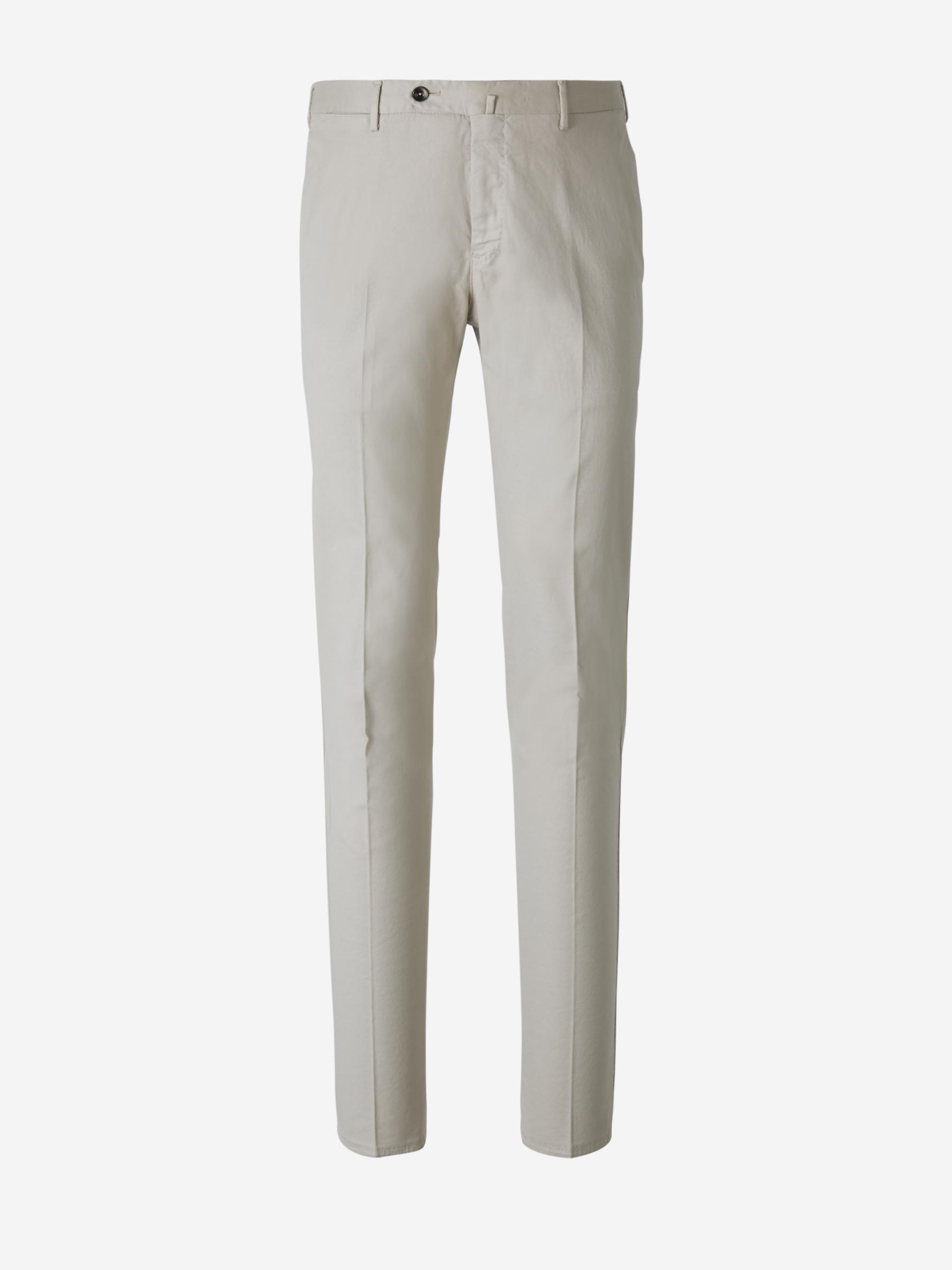 Outlet online PT Torino Hombre Pantalones Chinos Slim color Beis sku 521-002355 07 - Foto 1